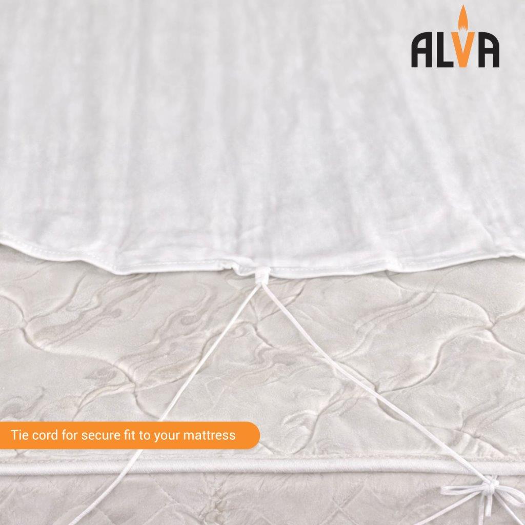 ALVA 2-Pack Tie-Down Electric Blanket Bundle | ECom