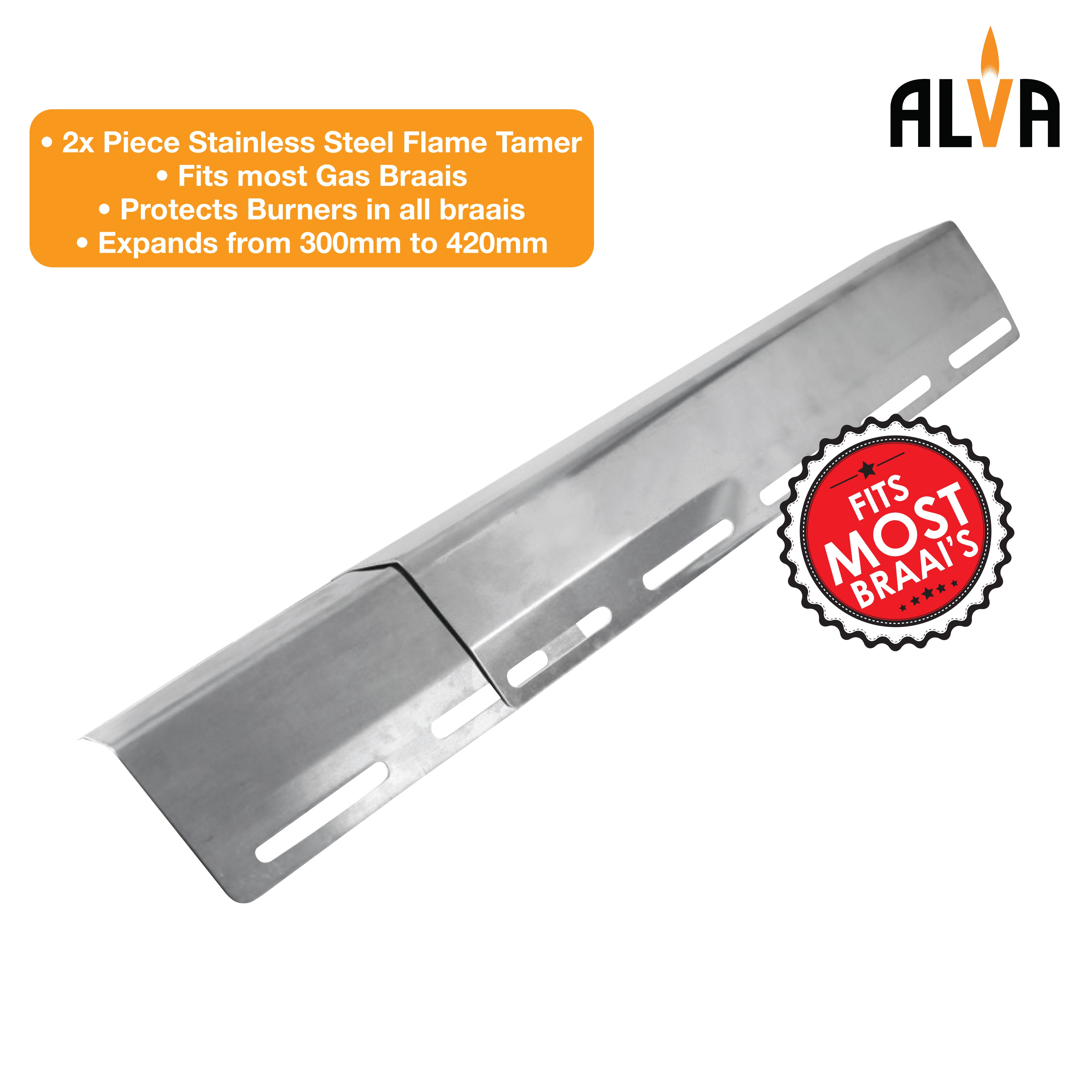 Flame Tamer Vaporizer - Adjustable - Universal - 30-42cm Expansion