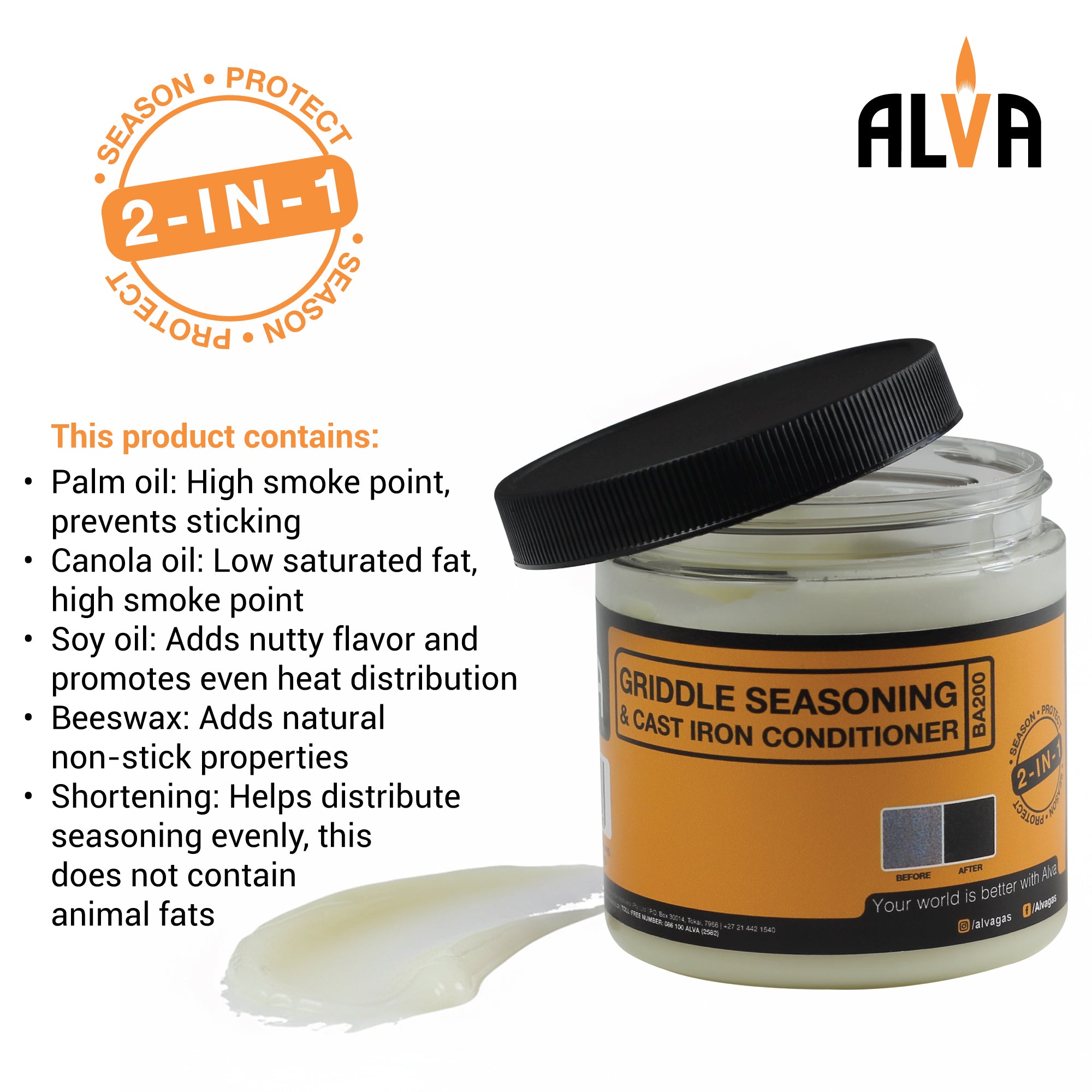 Alva Griddle Seasoning & Conditioner