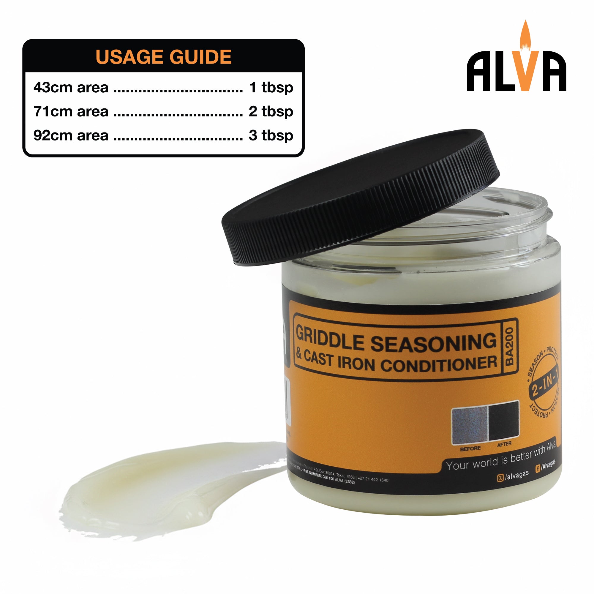 Alva Griddle Seasoning & Conditioner