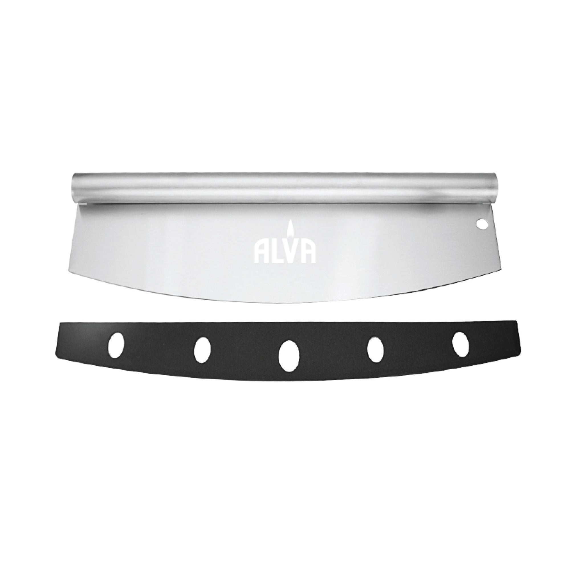 2Pc Pizza Set - Metal Pizza Peel & Cutter Set