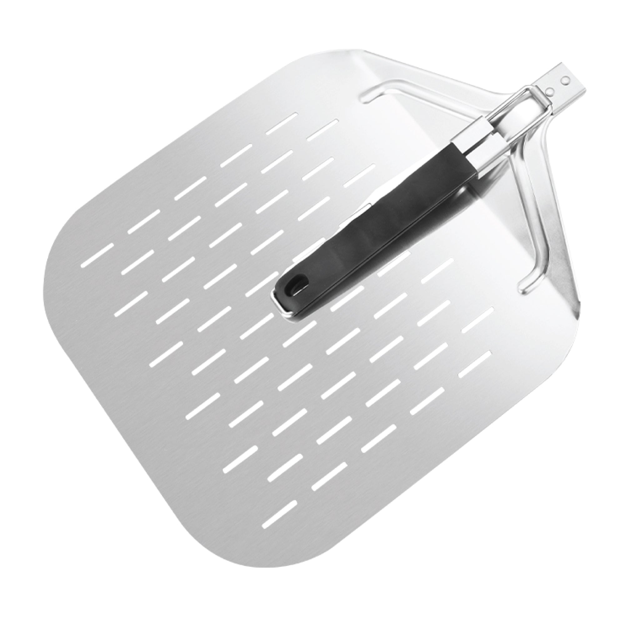 2Pc Pizza Set - Metal Pizza Peel & Cutter Set