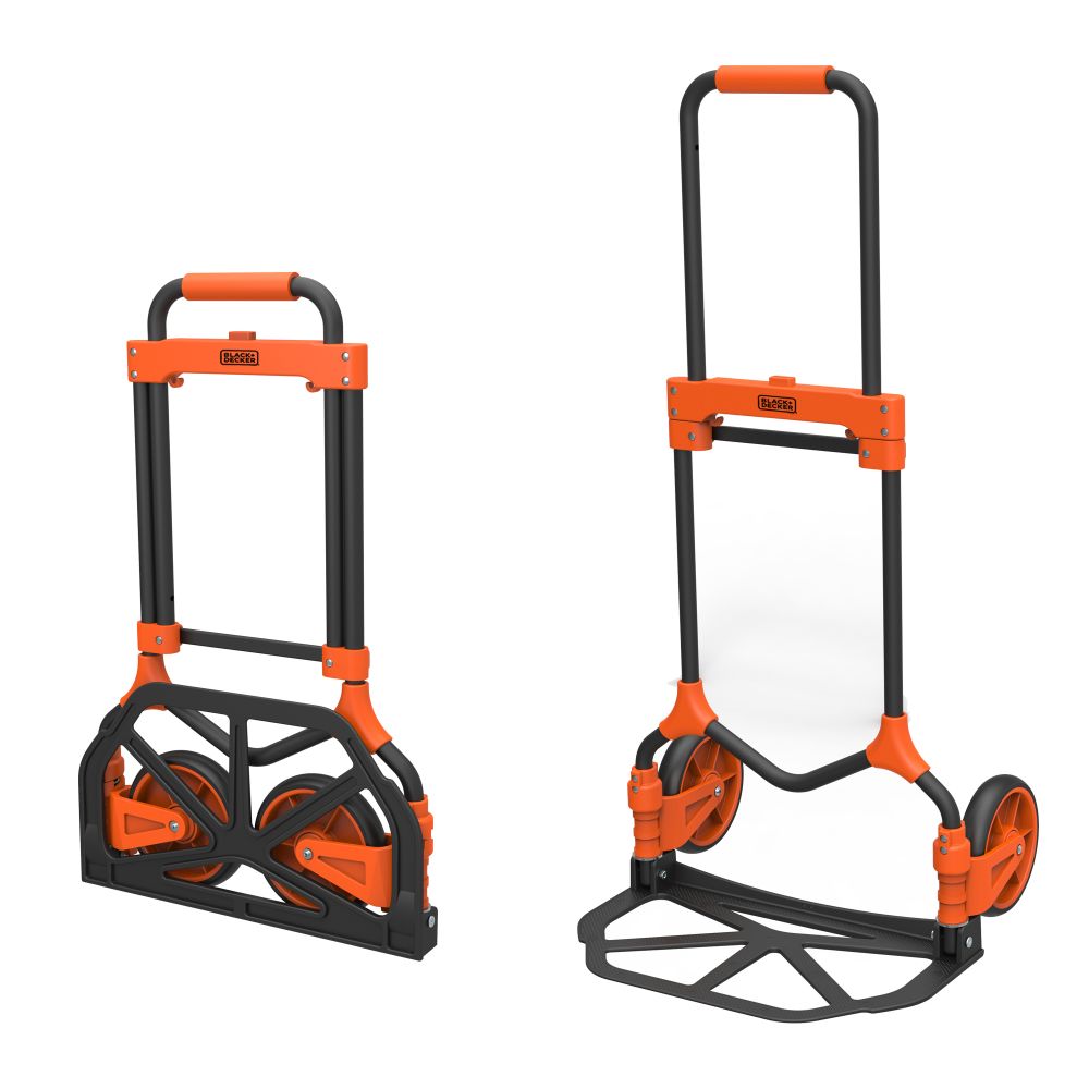 Folding Hand Truck - Capacity - 90Kg - Steel & Plastic H202