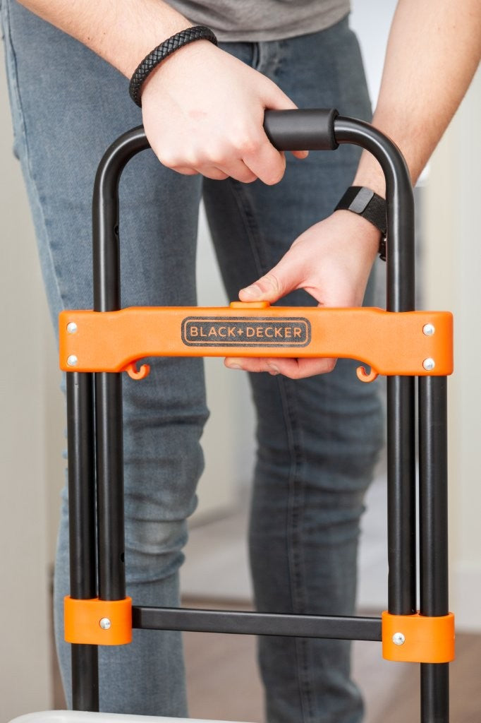 Folding Hand Truck - Capacity - 90Kg - Steel & Plastic H202