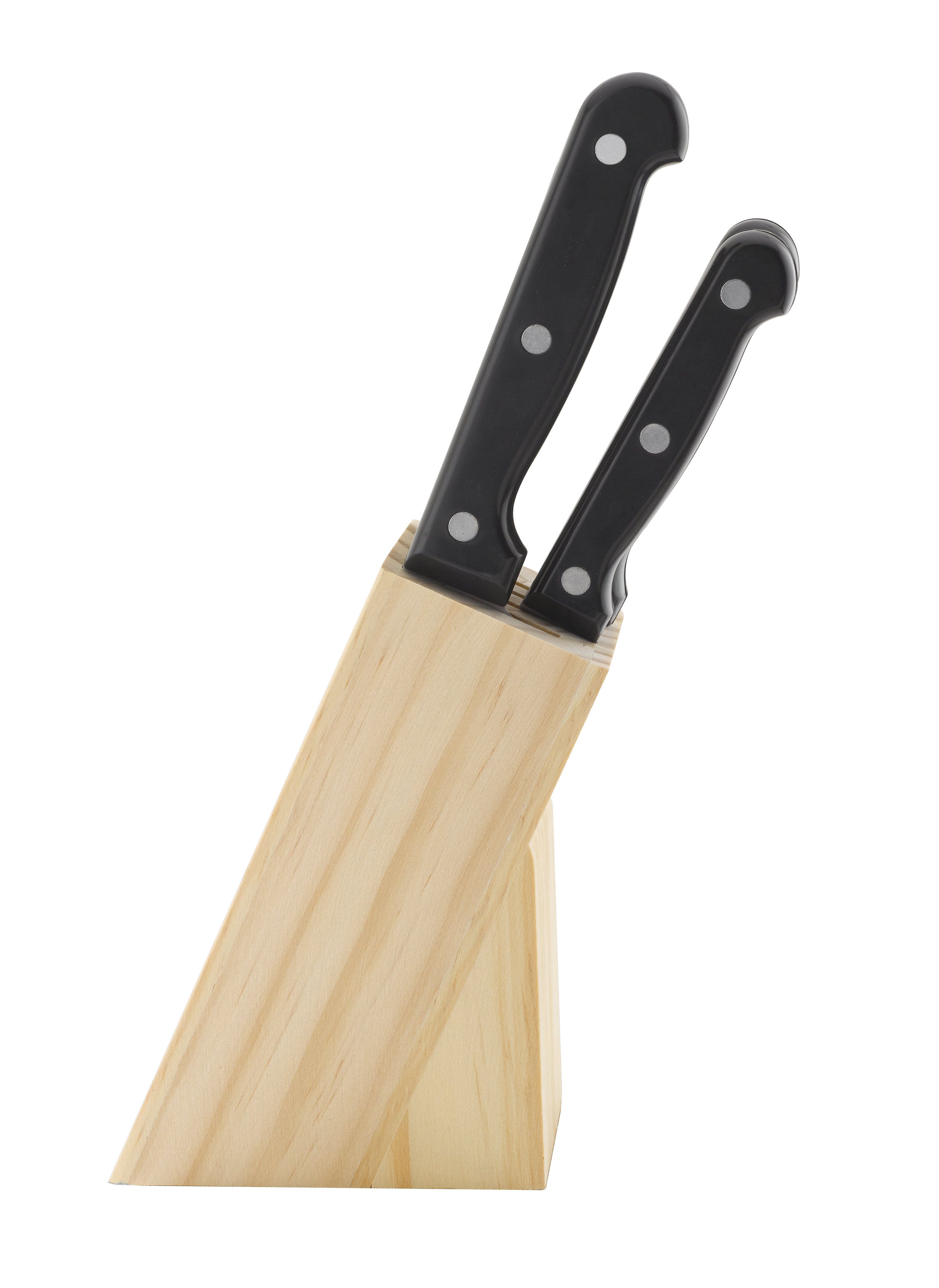 5Pc Knife Set & Wooden Block – Torino