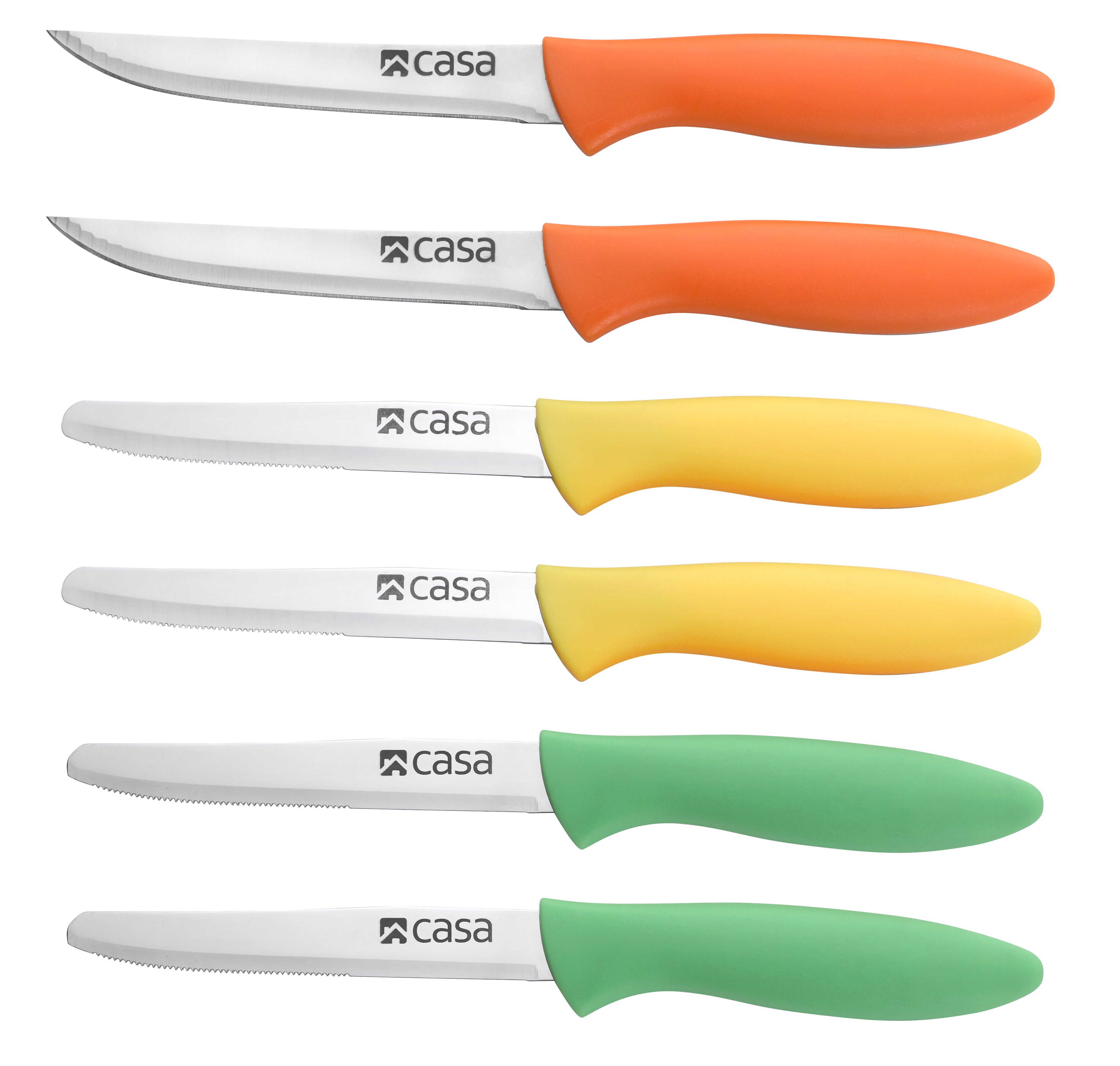 6Pc Food Prep Knife Set - Imola