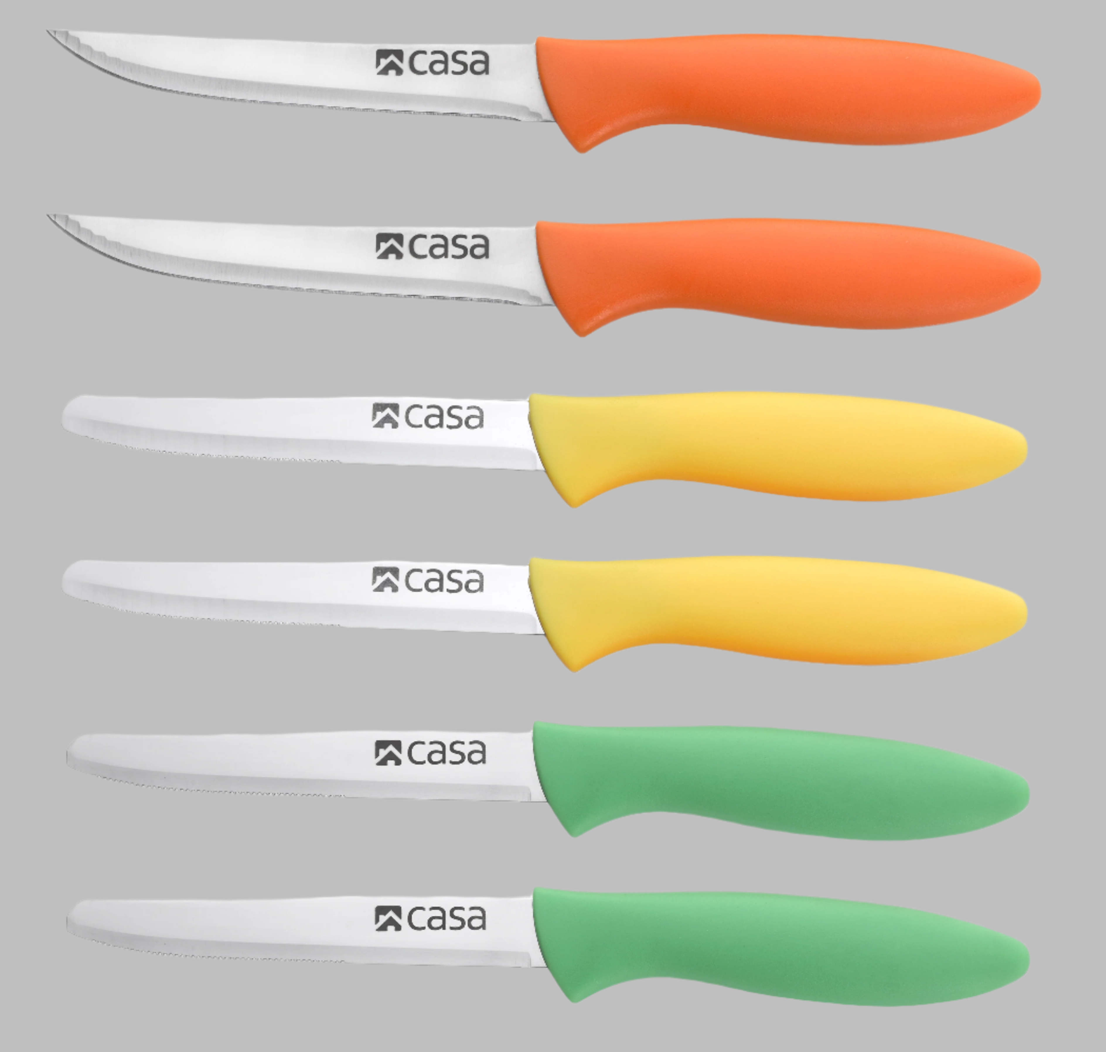 6Pc Food Prep Knife Set - Imola