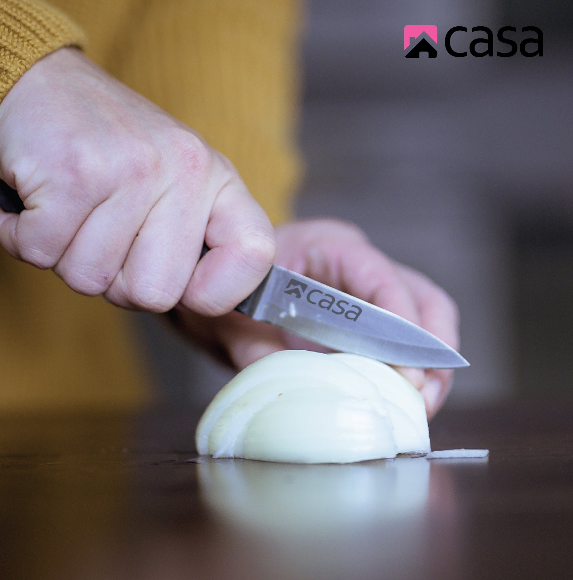 5Pc Knife Set + Bamboo Cutting Board - Verona