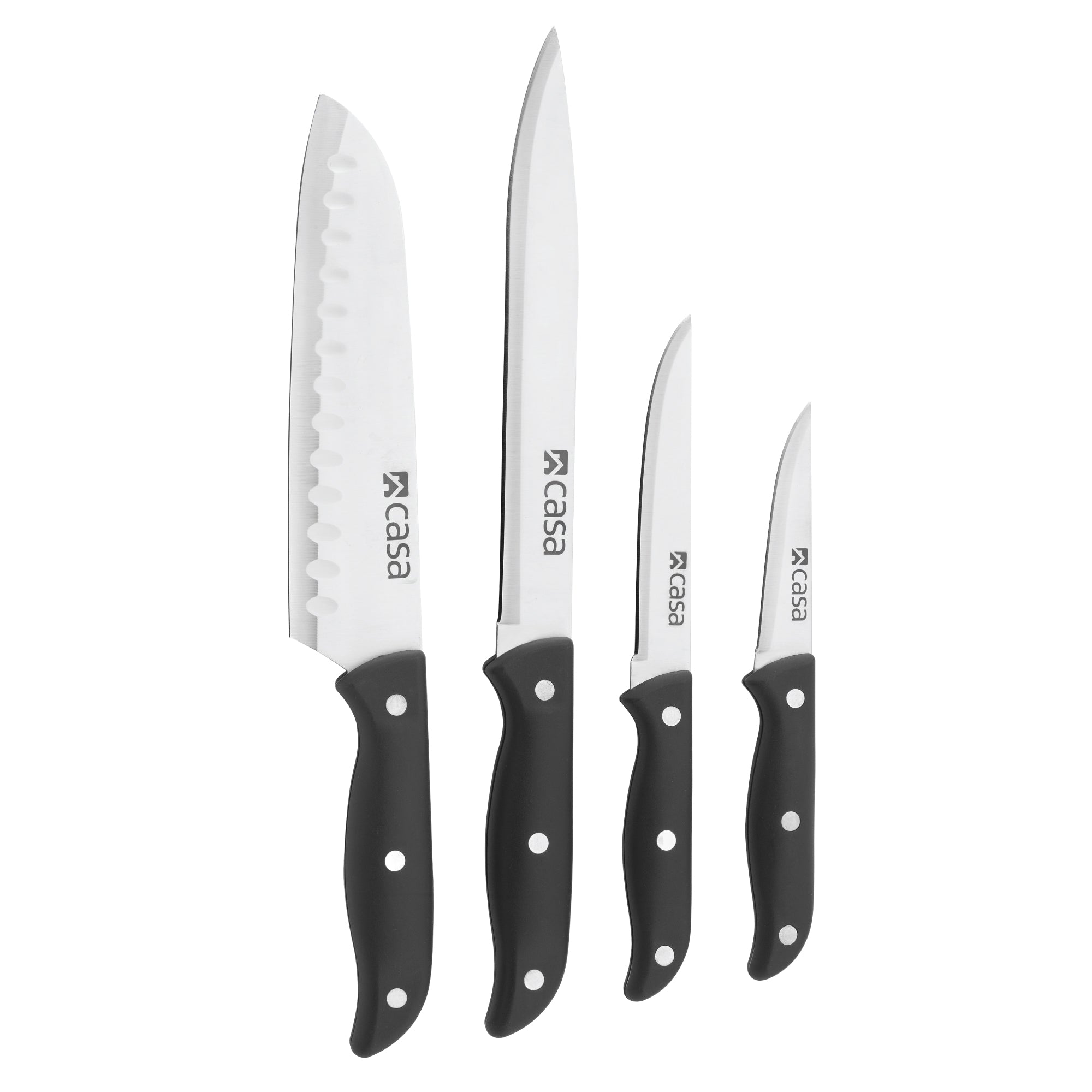 5Pc Knife Set + Bamboo Cutting Board - Verona