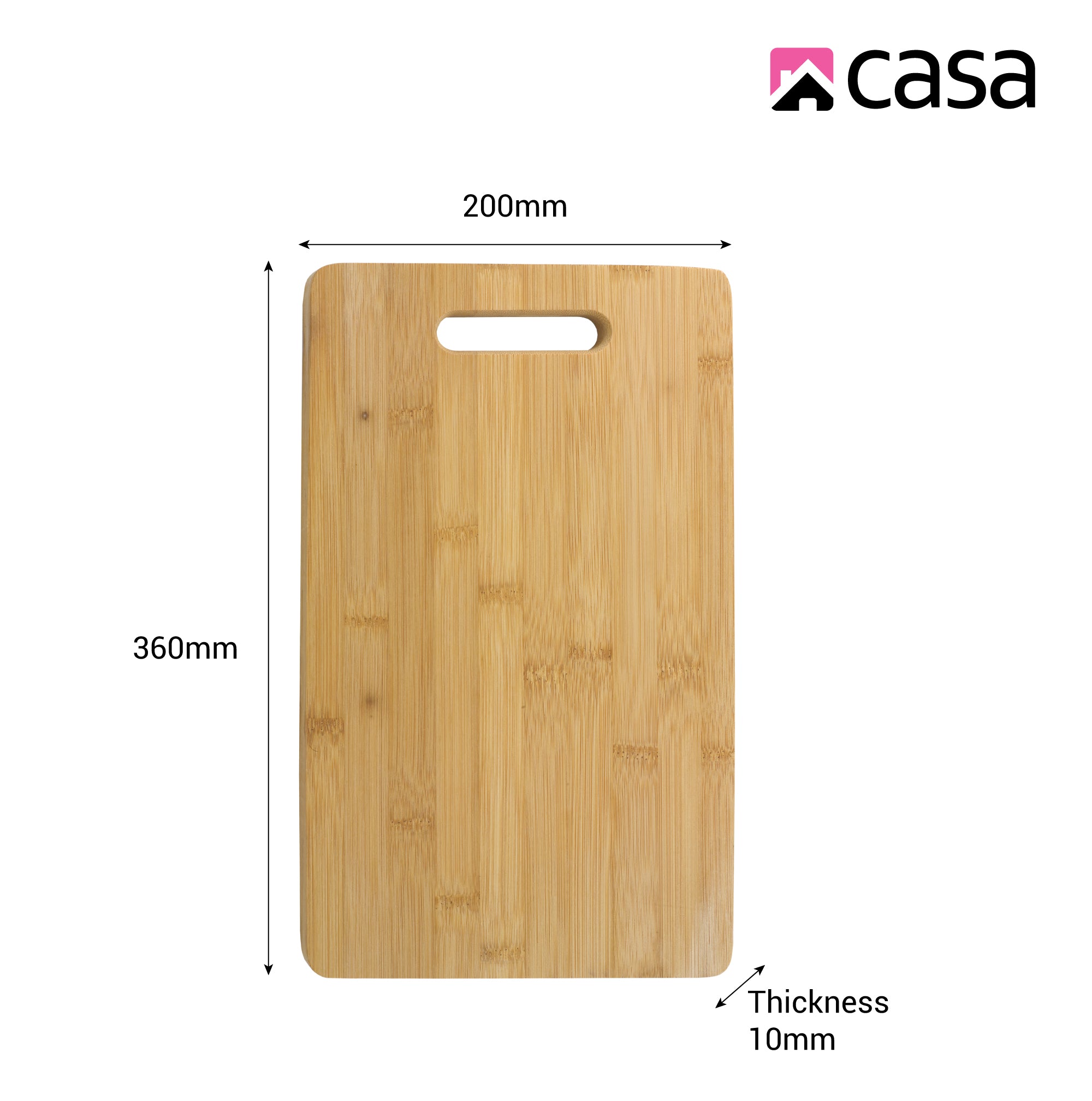 5Pc Knife Set + Bamboo Cutting Board - Verona