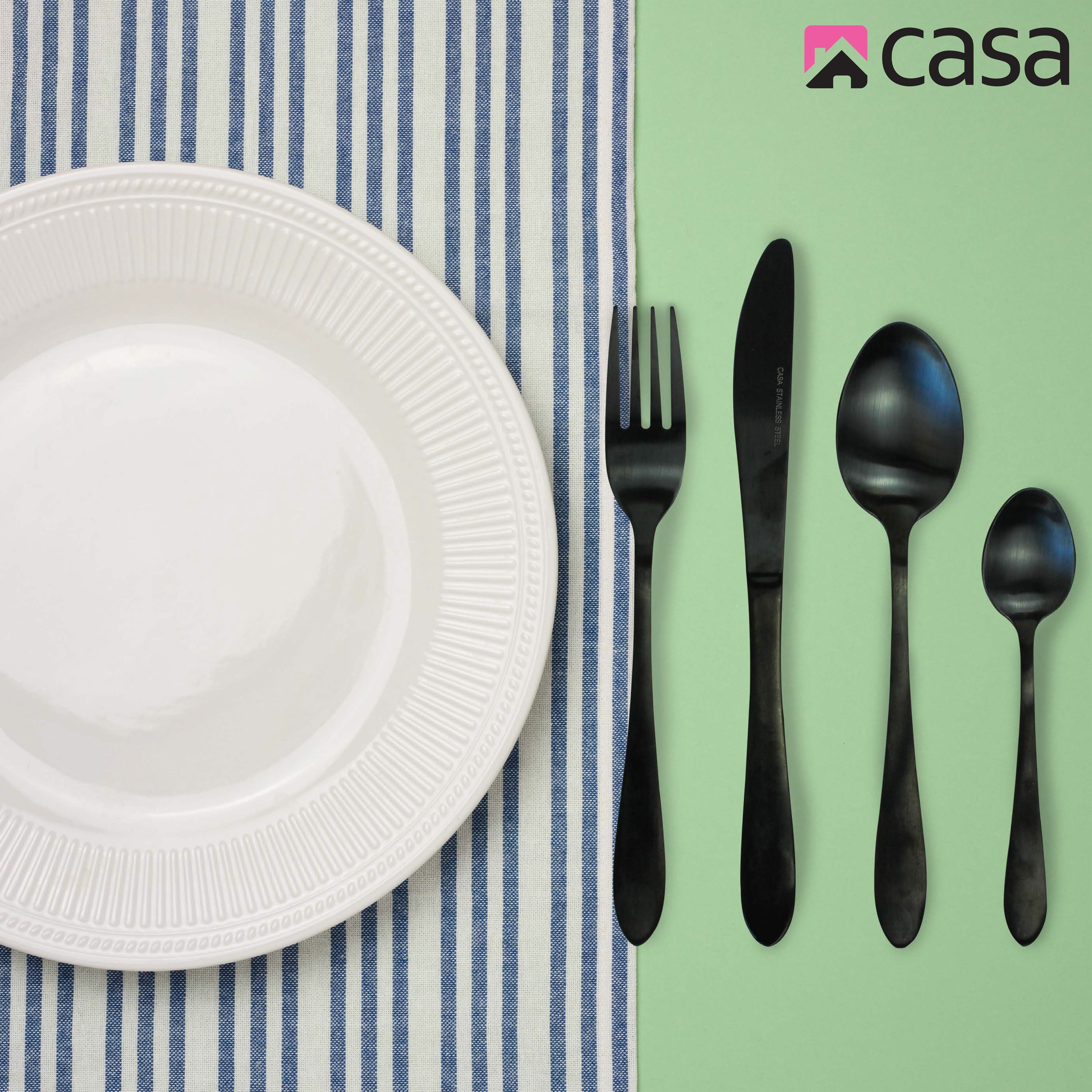 Cutlery Set 16Pc - Steel