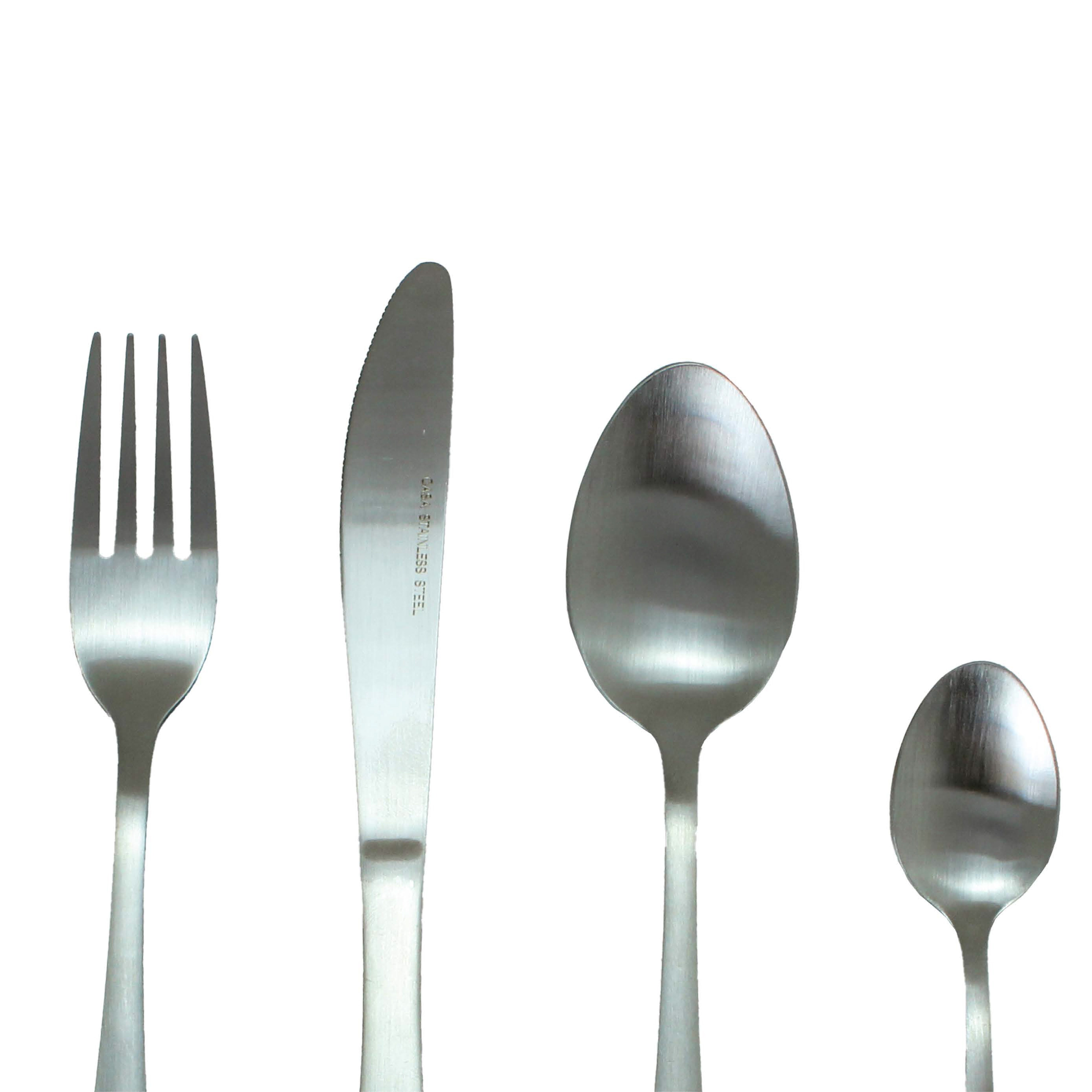 Cutlery Set 16Pc - Steel