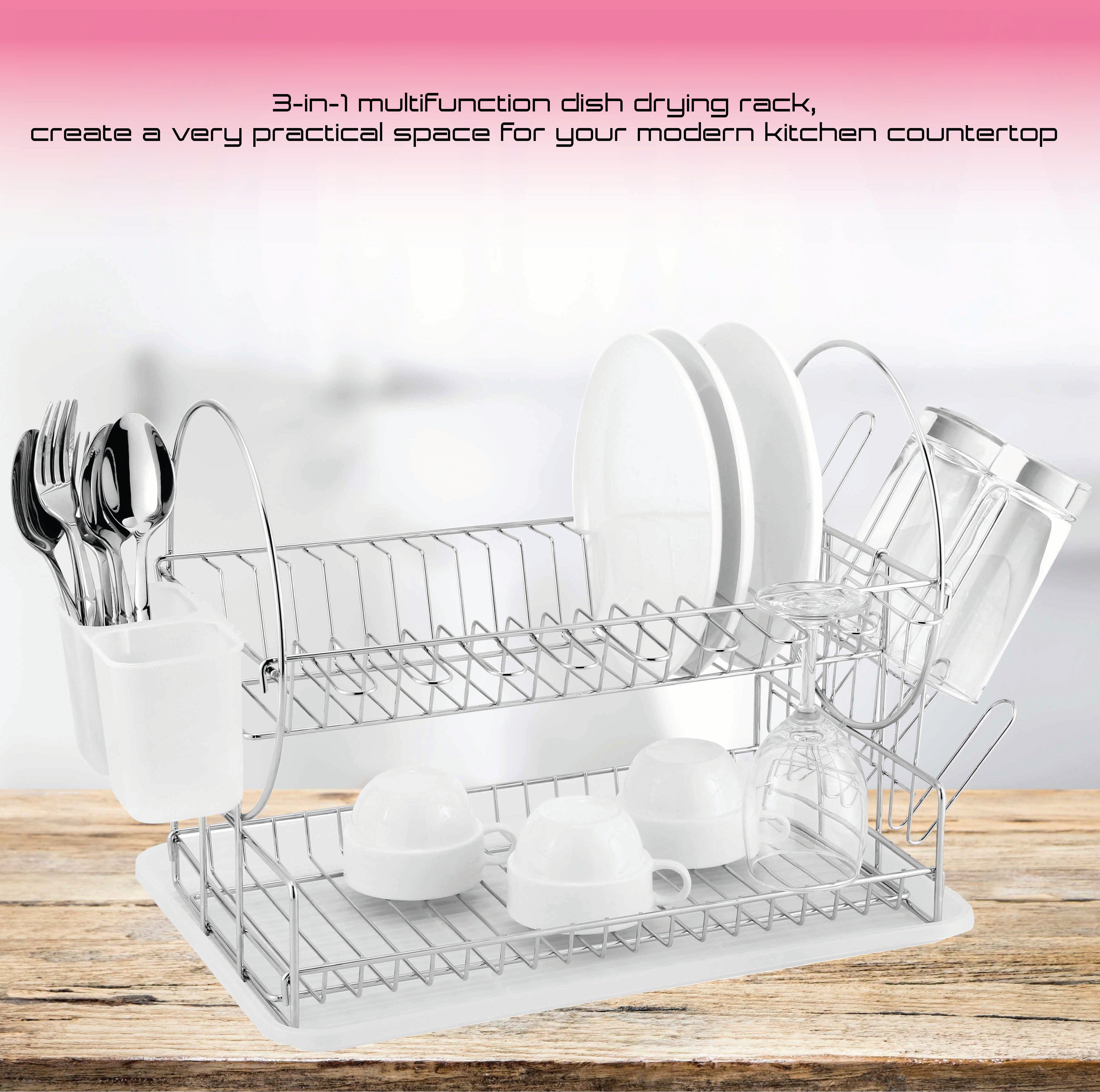 Dish Drainer 2-Tier Catania 202 Chrome Plated - Main Image