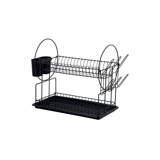 CATANIA 203 DISH DRAINER 2 TIER – MATT BLACK