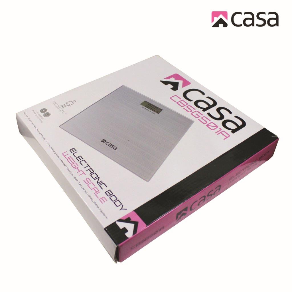 Electronic Bathroom Glass Scale - Sparkle