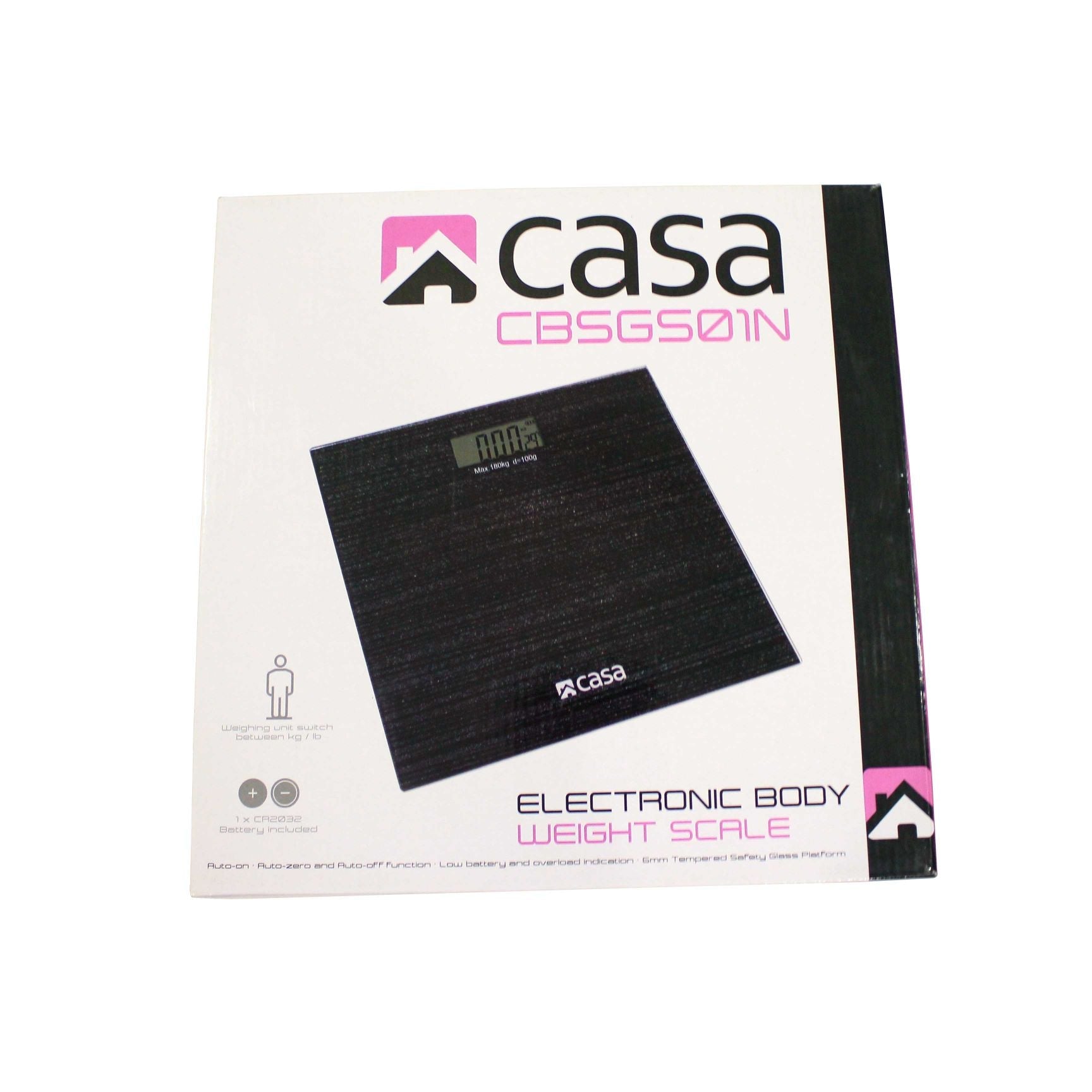 Electronic Bathroom Glass Scale - Sparkle