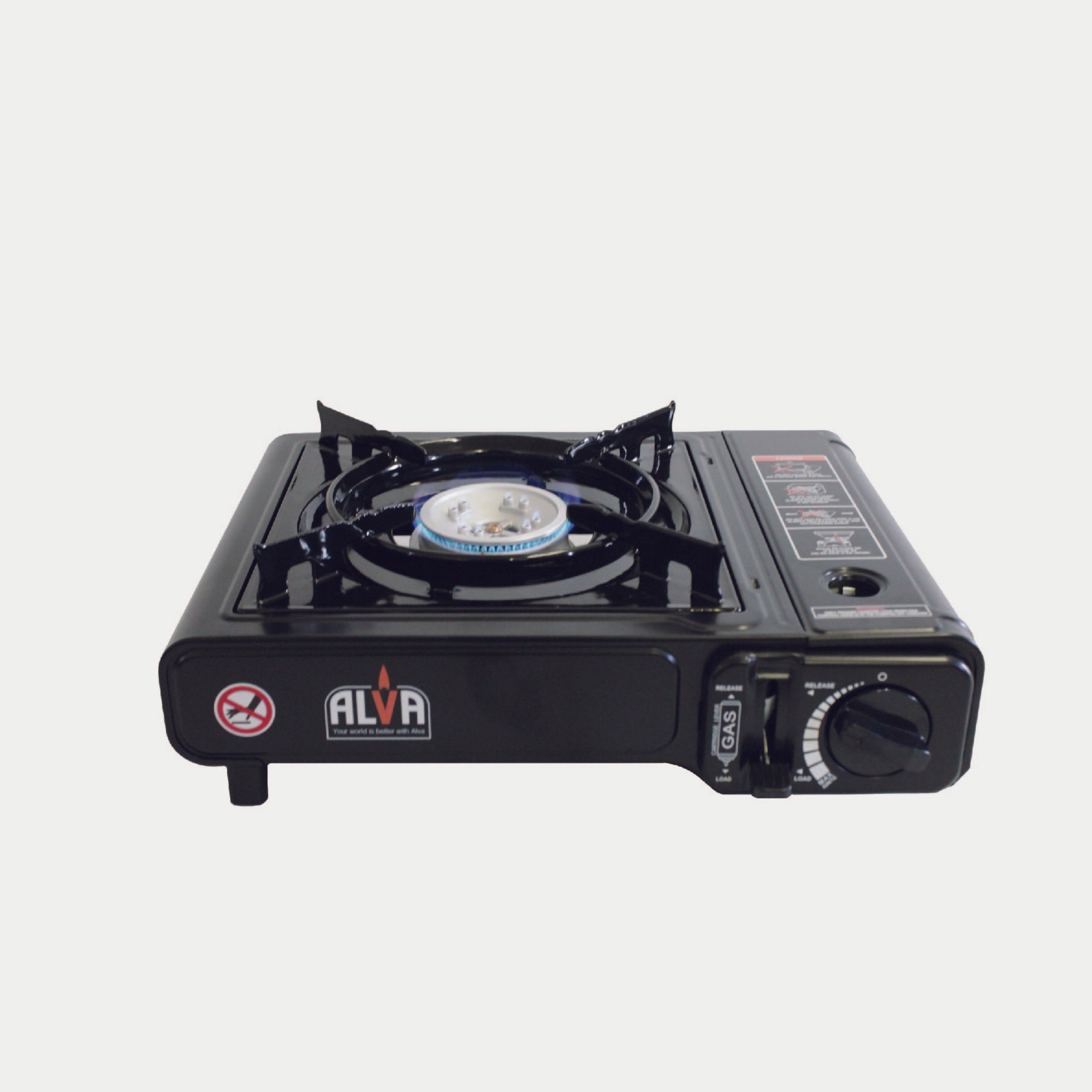 Single Burner Butane Canister Stove + Carry Case