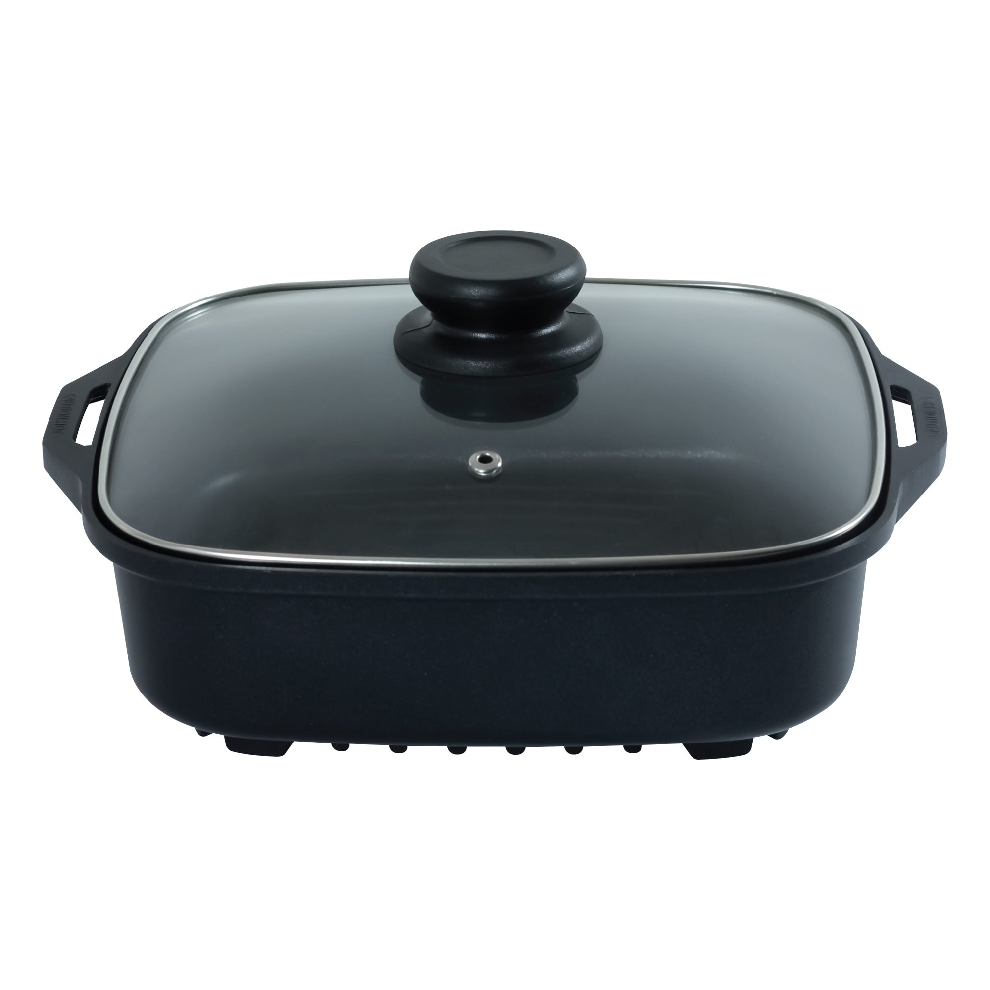 Single Burner Butane Gas Canister Stove + Cooking Pot & Lid - 1 Plate