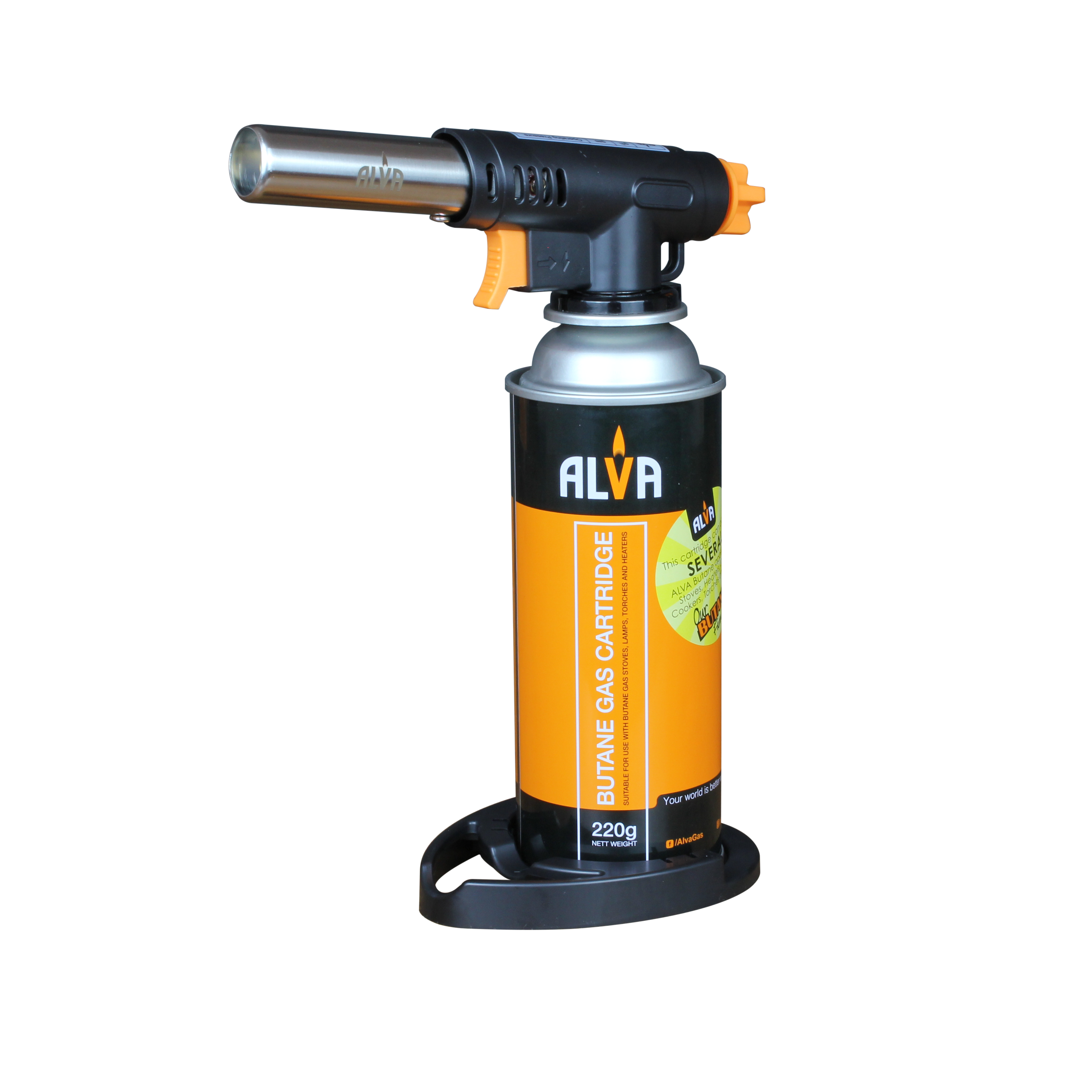Multi-Purpose Butane Canister Torch With Stand