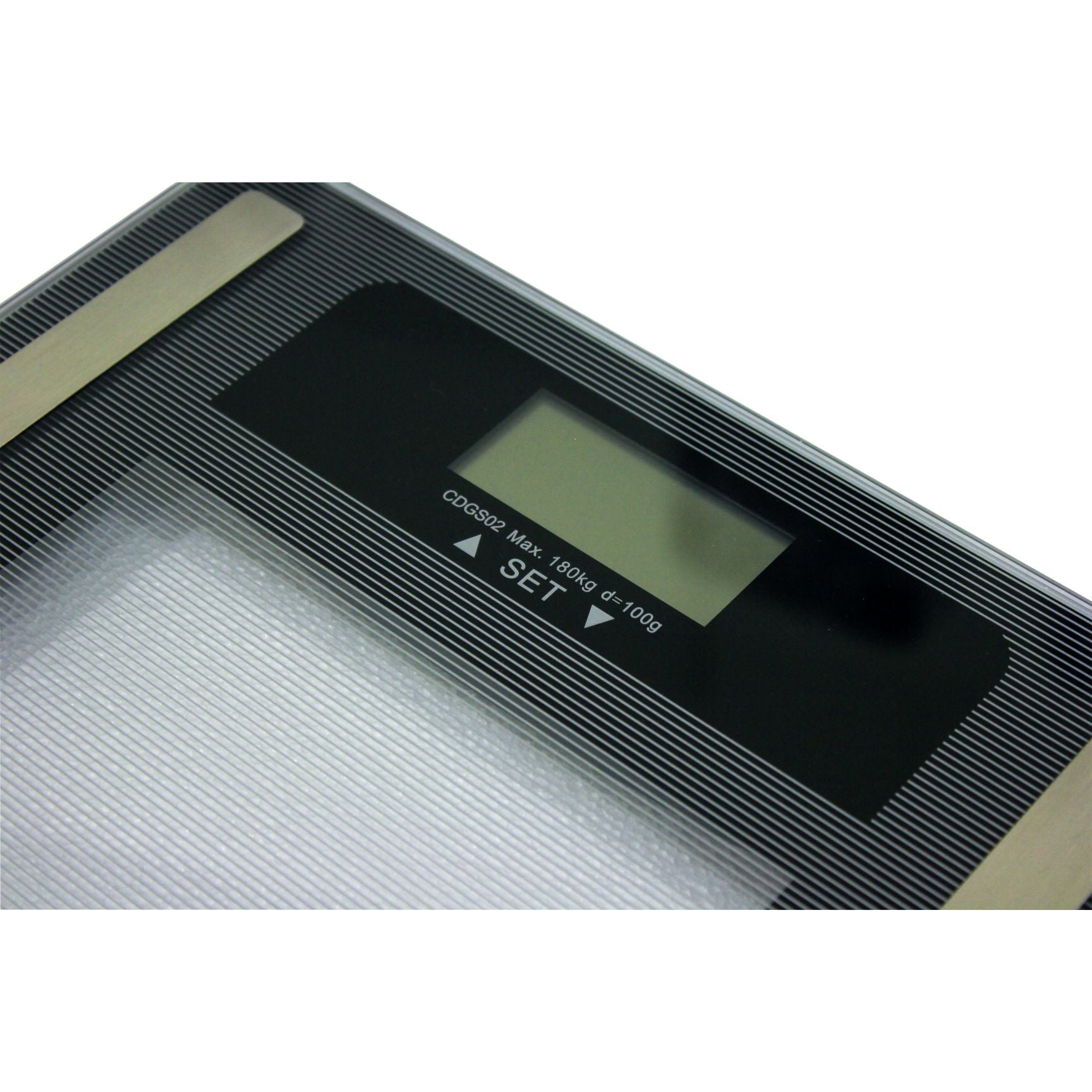 Electronic 7-In-1 Diagnostic Glass Bathroom Scale