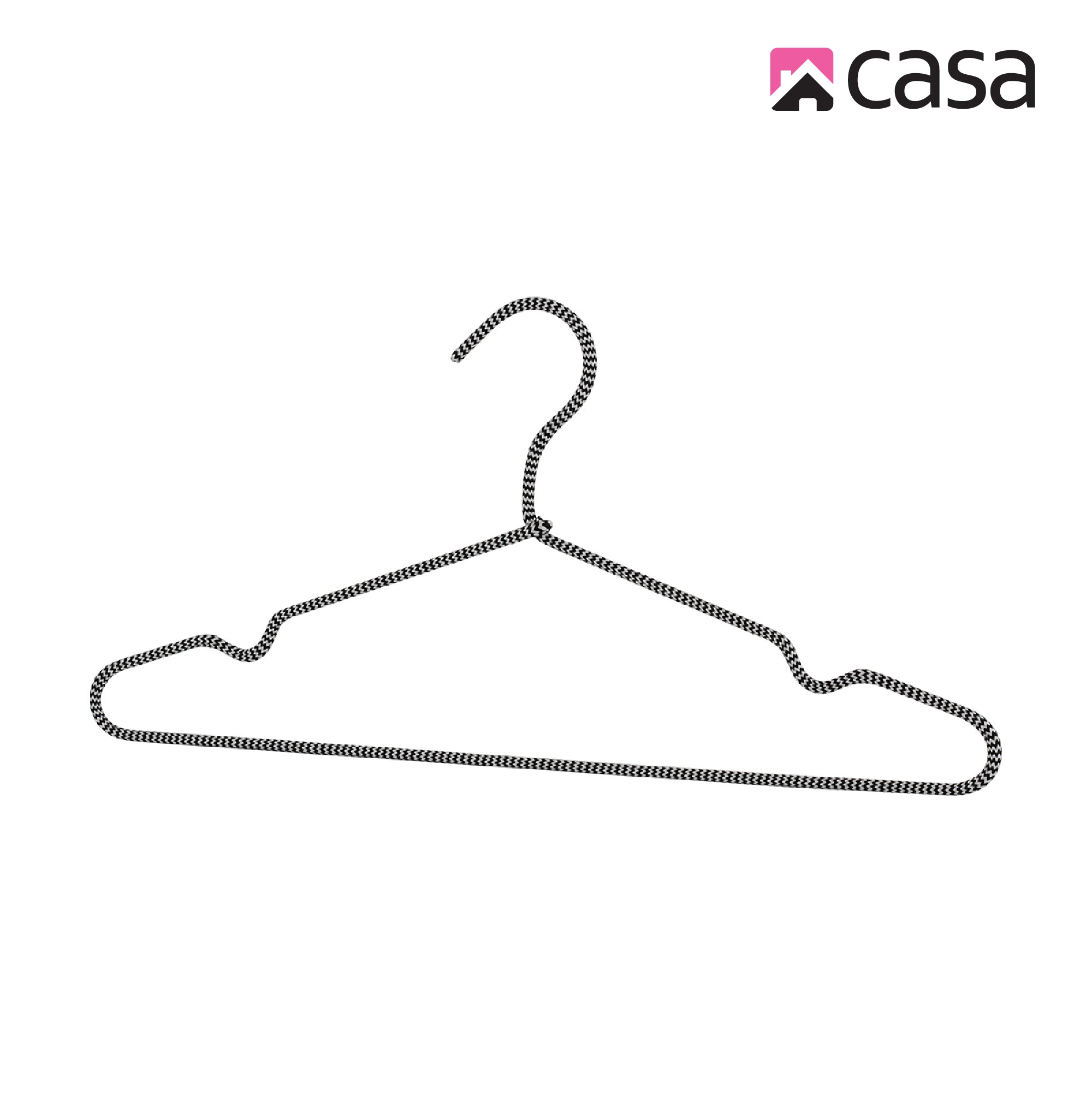 10Pc Non-Slip Hanger Set