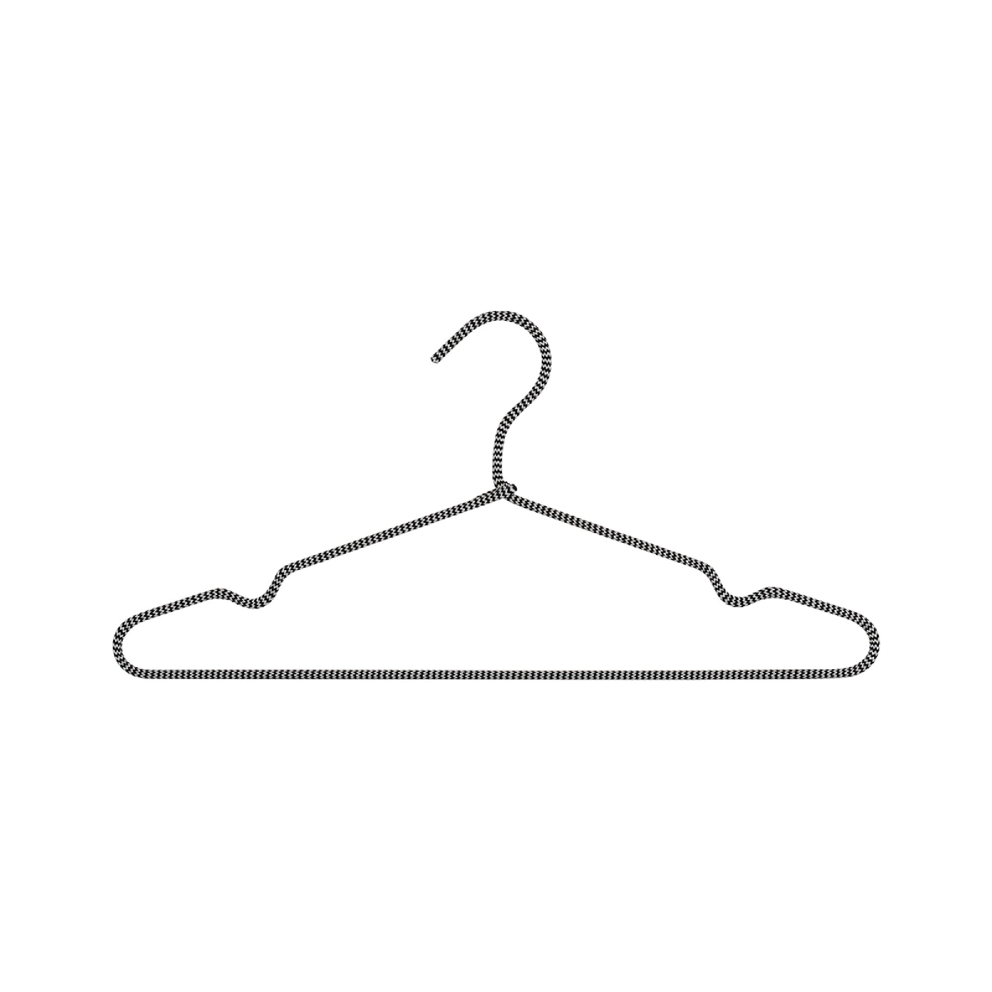 10Pc Non-Slip Hanger Set