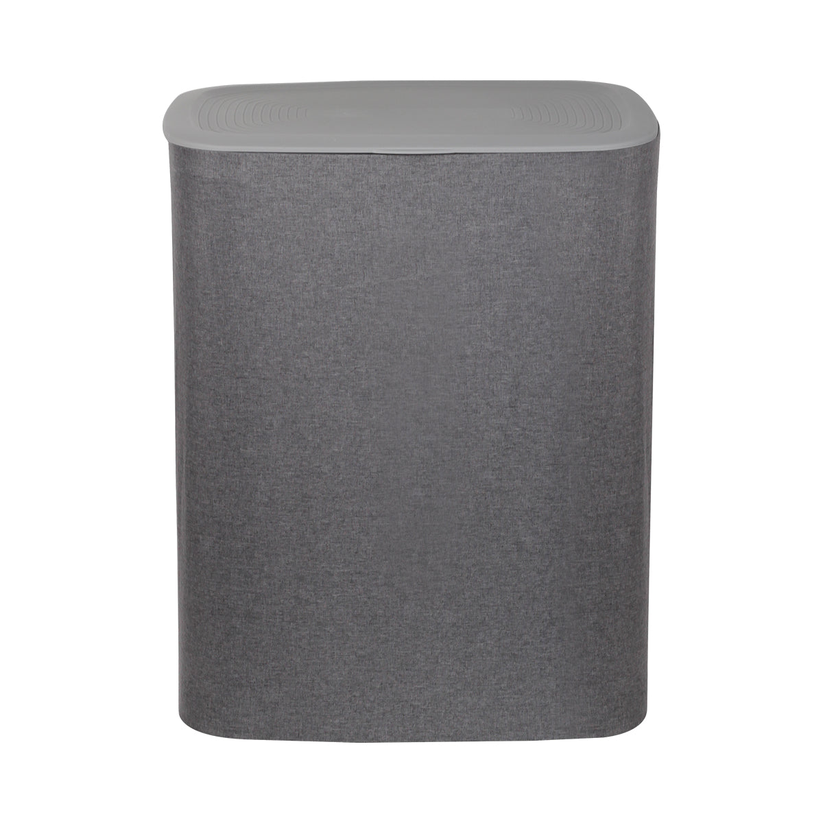 CASA Bellagio 90L 2-Compartment Cloth Laundry Basket - Grey