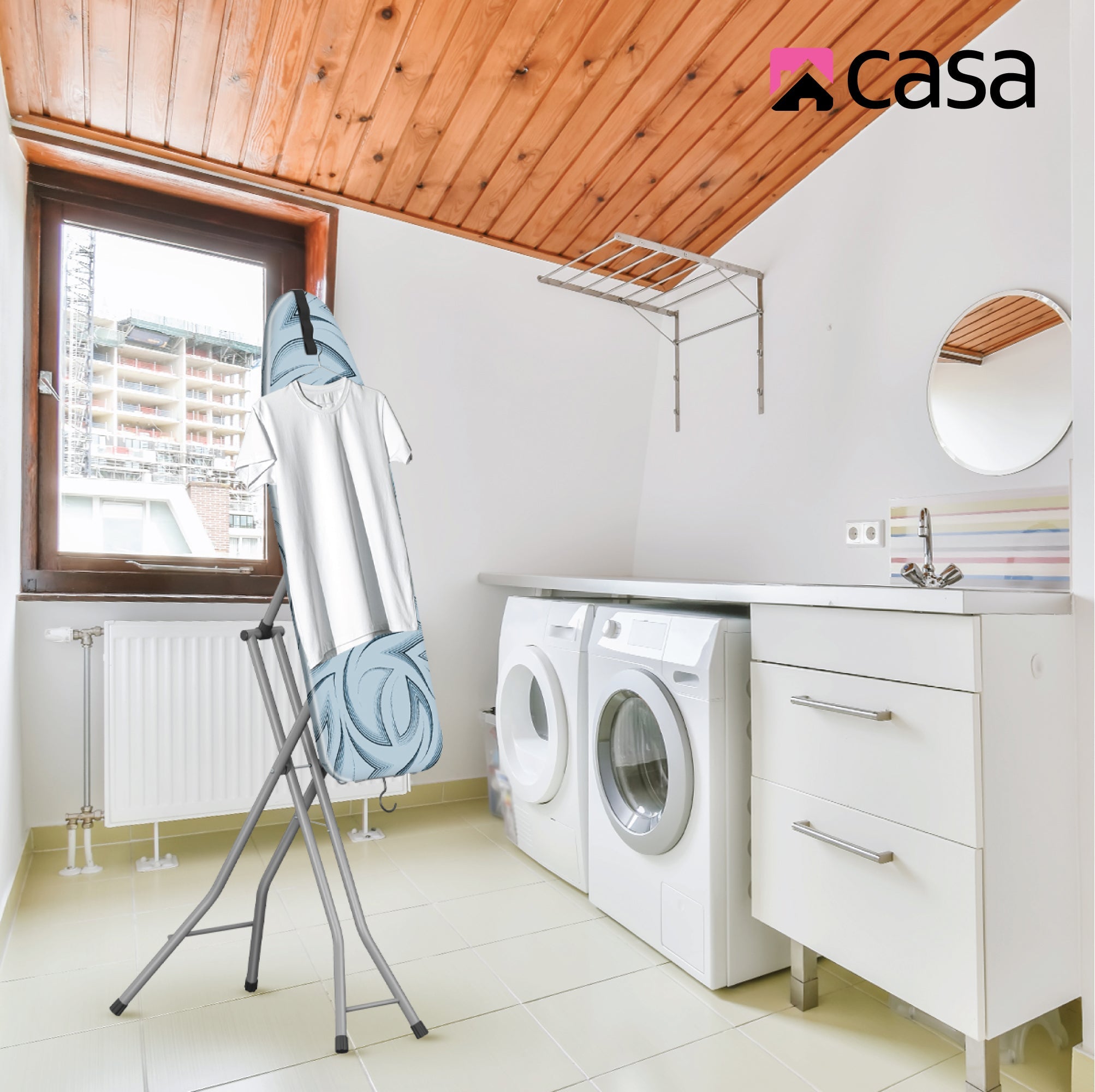 2-in-1 Multi-Function Ironing & Steamer Board | 109 x 35.5cm