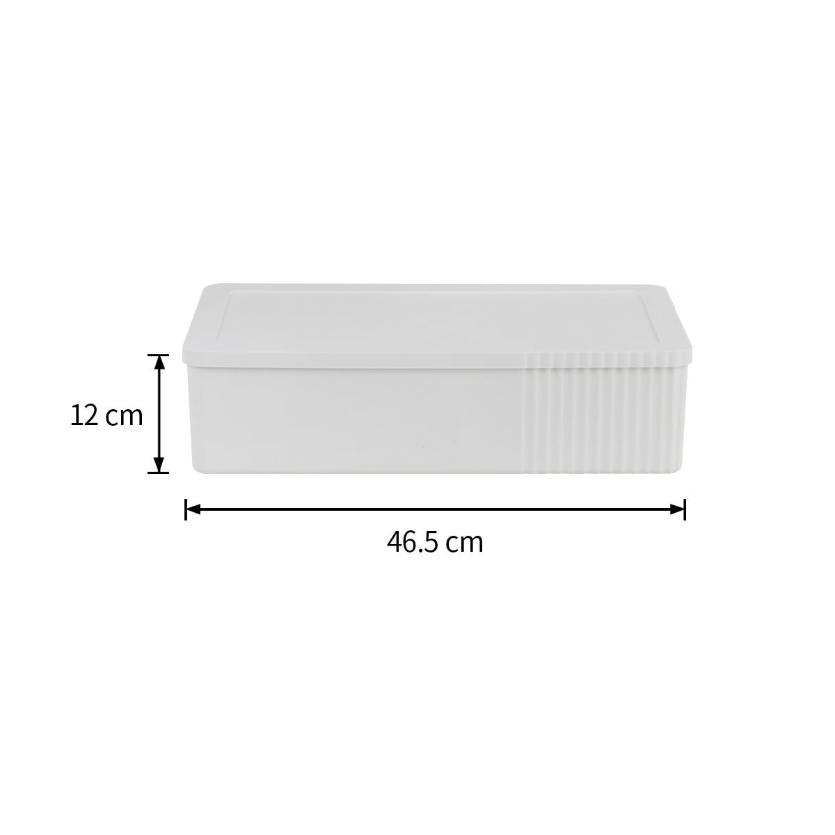 4Pc Decorative Storage Box Set | 30L + 16L + 2x 5L | White