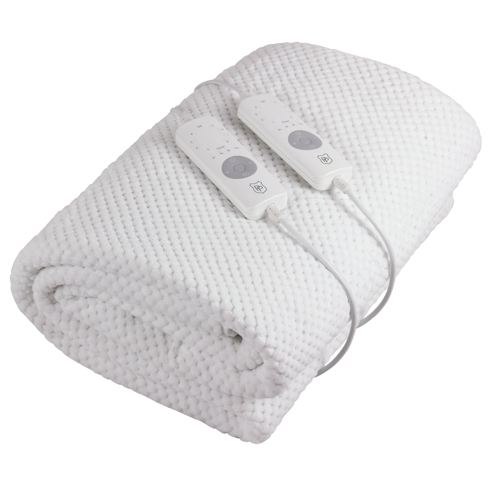 Coral Fleece Fitted Electric Blanket | 8 Heat & Timer