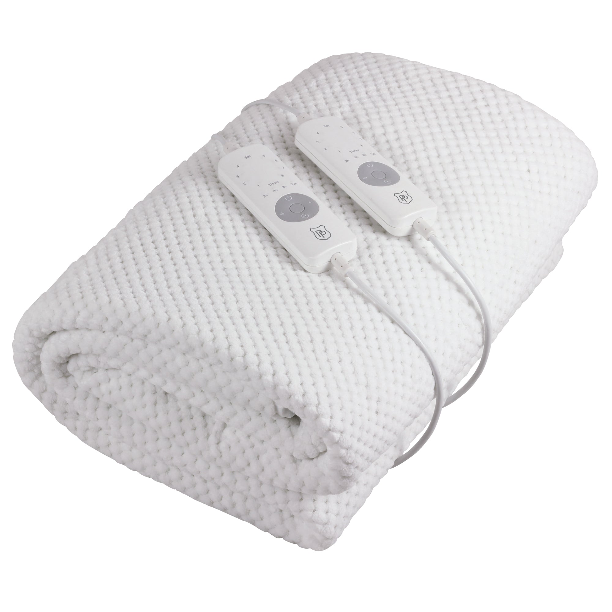 Coral Fleece Fitted Electric Blanket | 8 Heat & Timer