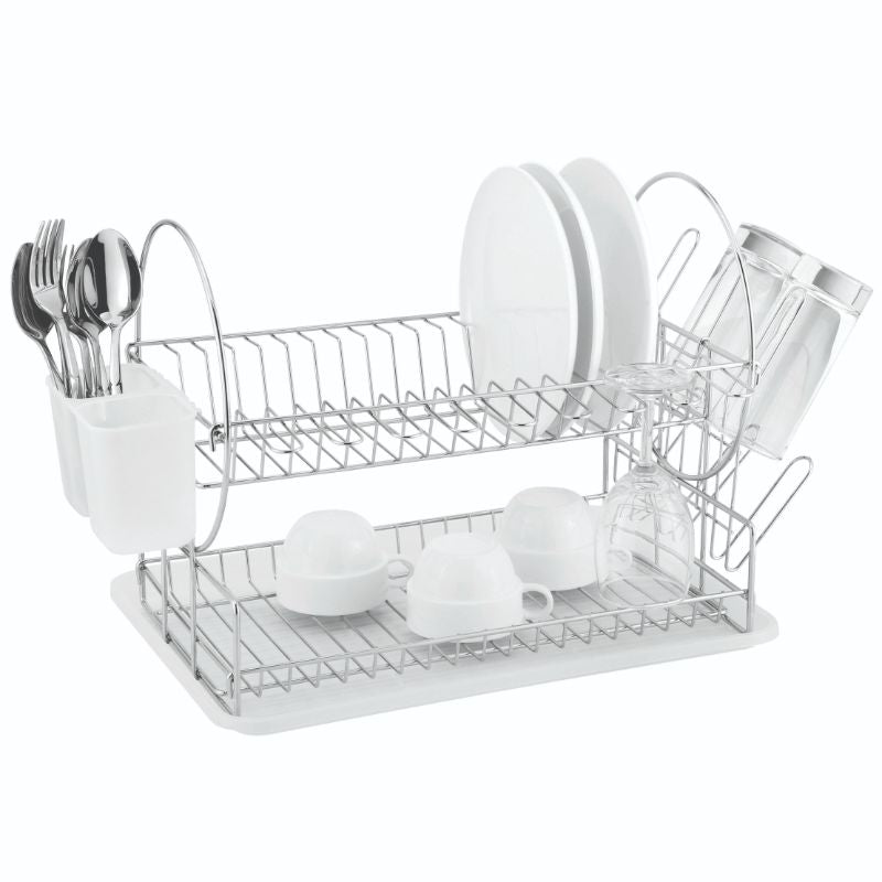 Dish Drainer 2-Tier - Catania 202 - Chrome Plated