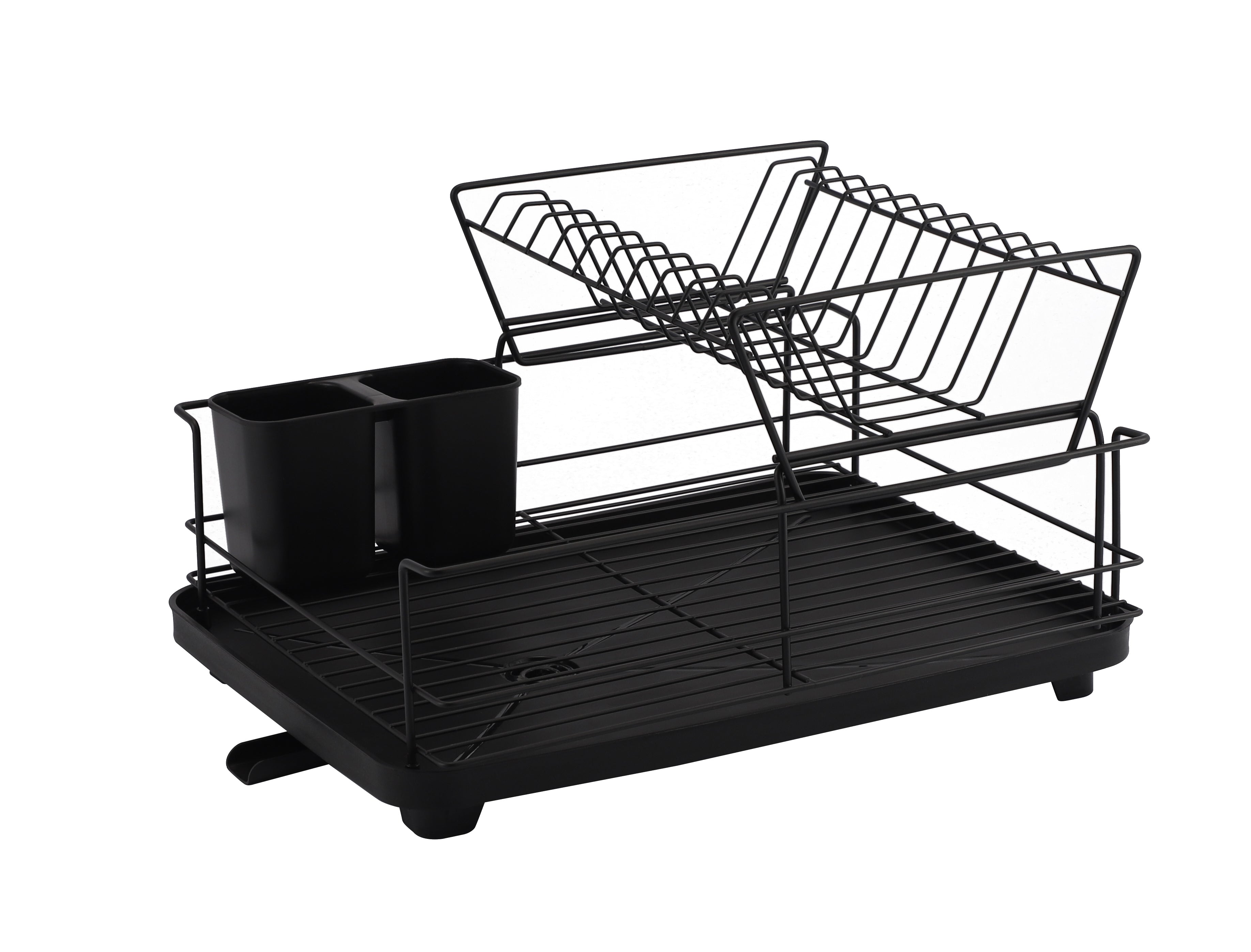Dish Draining Rack 2-Tier - Catania 403 – Matte Black
