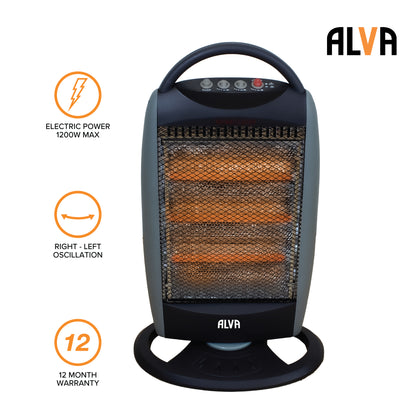 Electric Quartz Heater 1200W