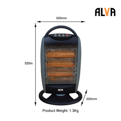 Electric Quartz Heater 1200W