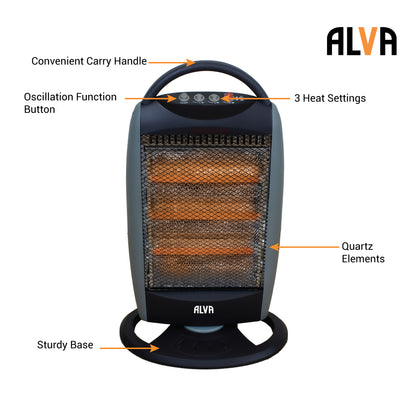 Electric Quartz Heater 1200W