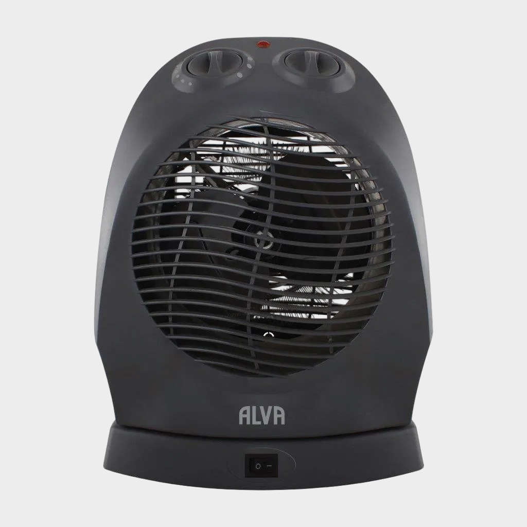 Electric Fan Heater | 2000W | Oscillation | Black