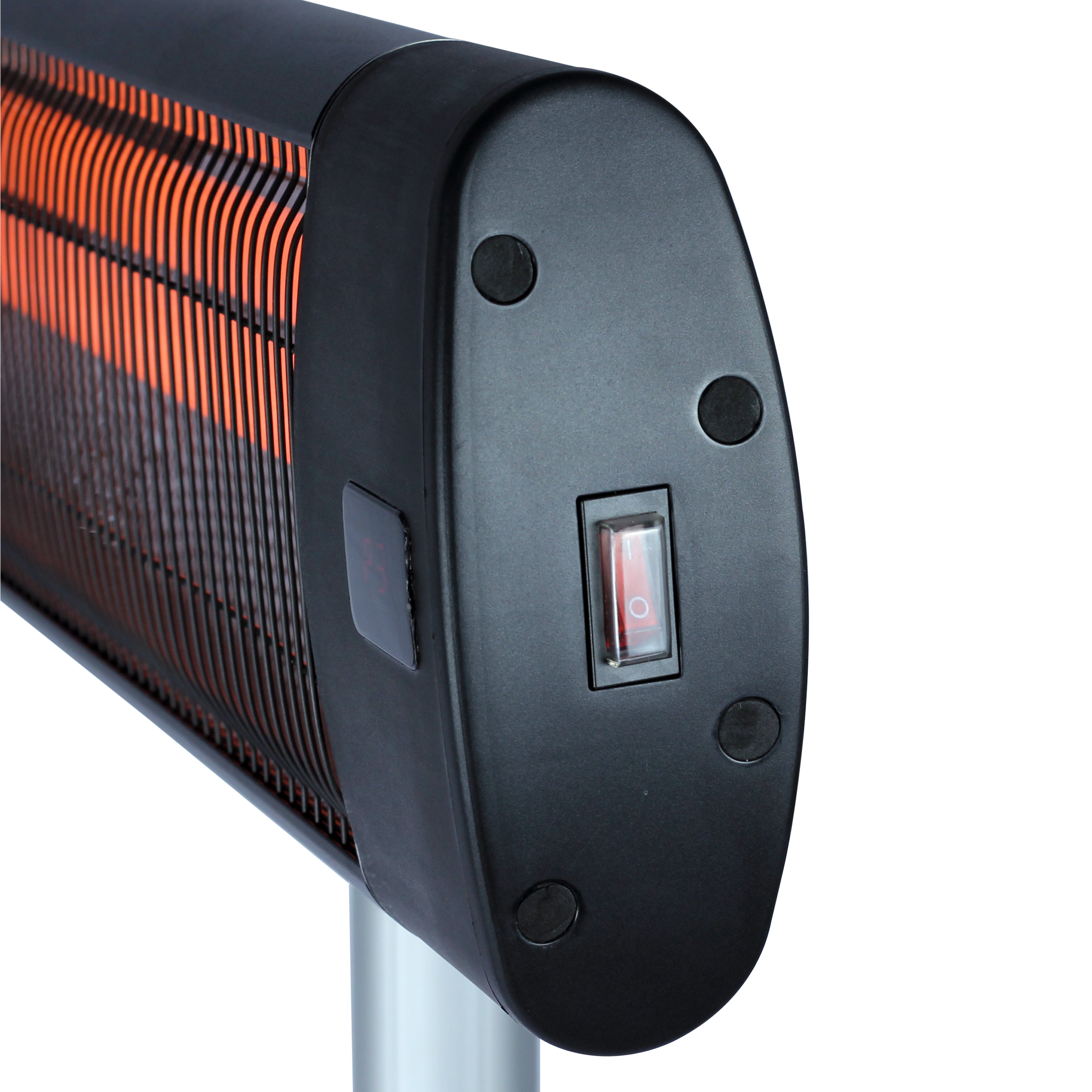 Electric Infrared Heater | Telescopic Stand & Remote Control | Wall-mountable