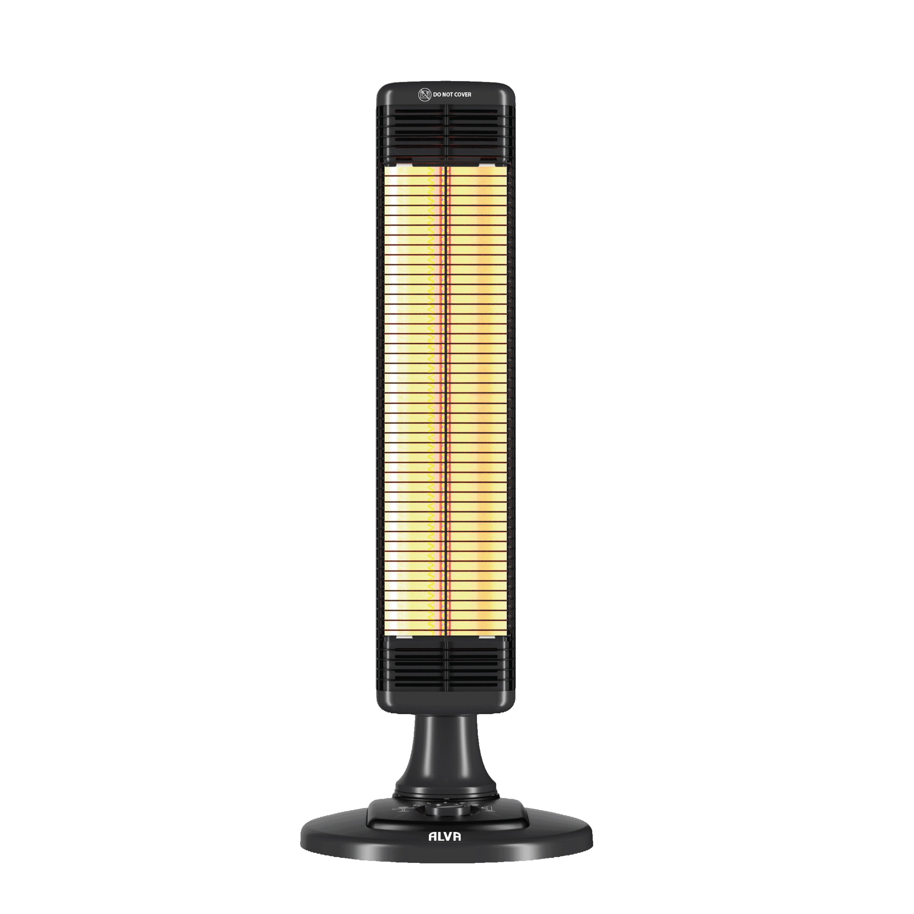 Electric Infrared Short Patio Heater | Adjustable Directional Head