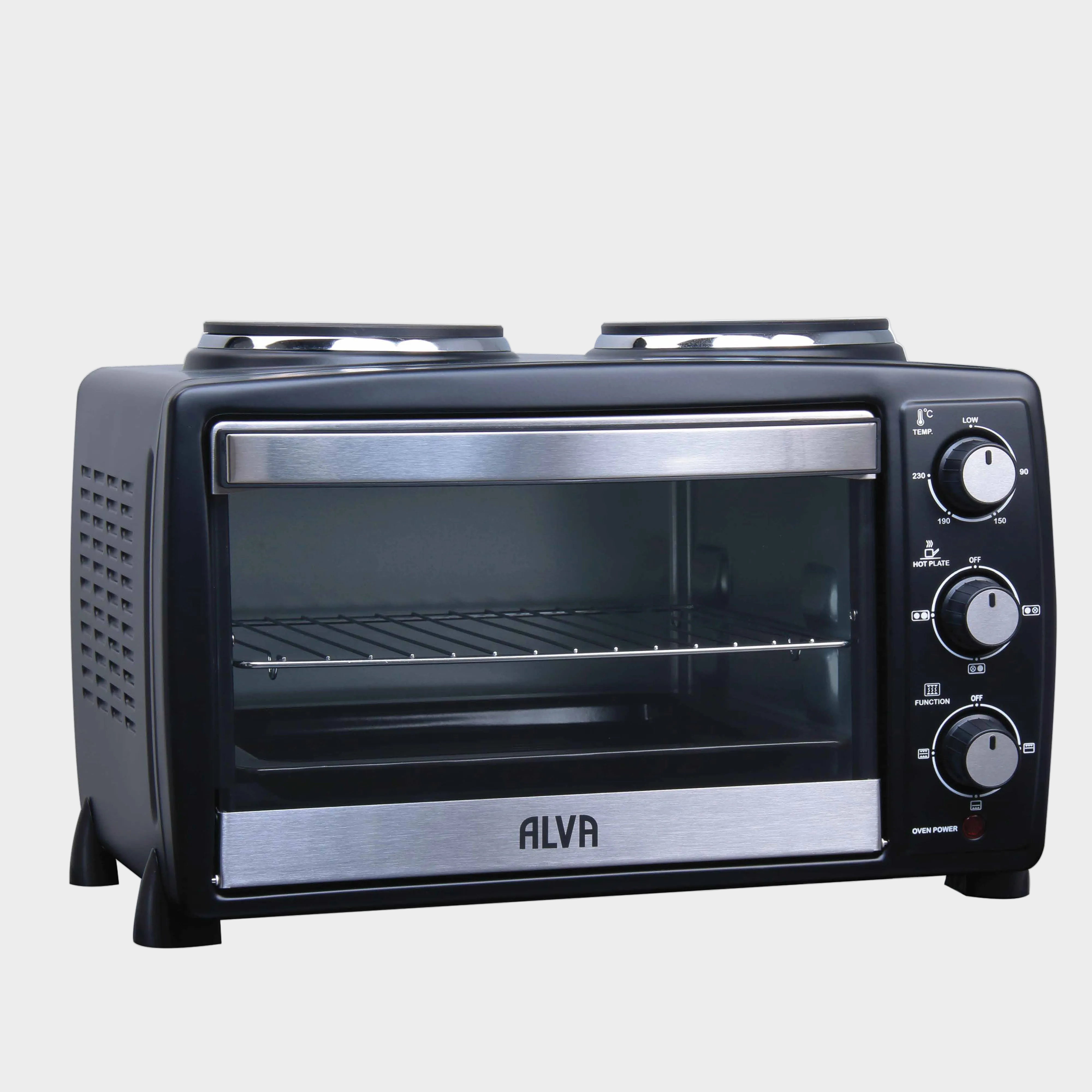 Mini Kitchen - 20L Electric Oven With 2 Plate Stove