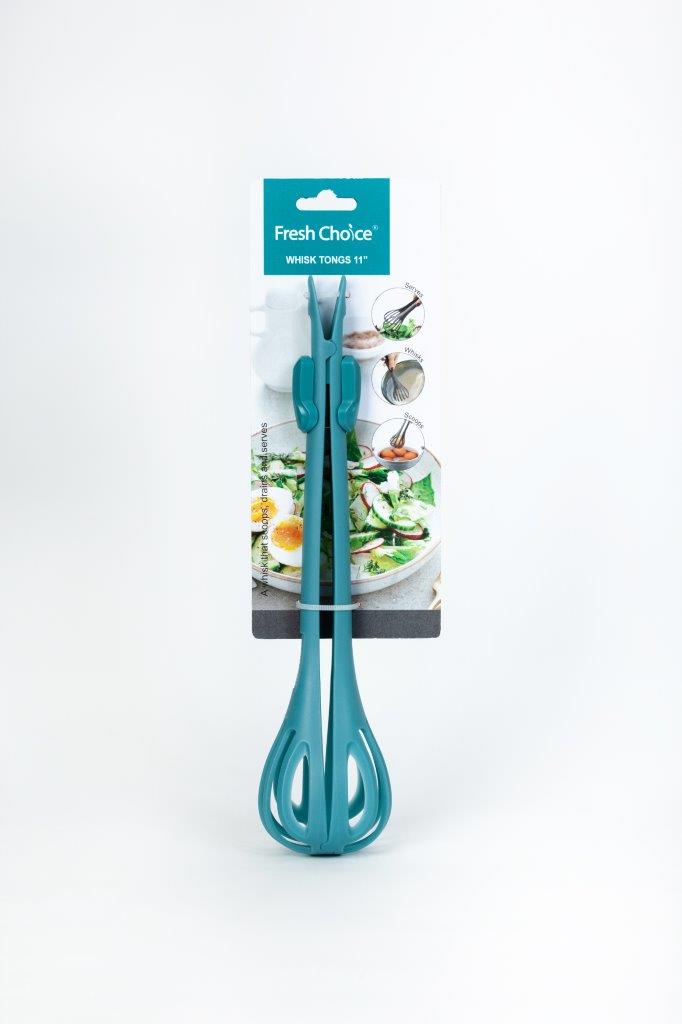 Fresh Choice Whisk Tongs 11”