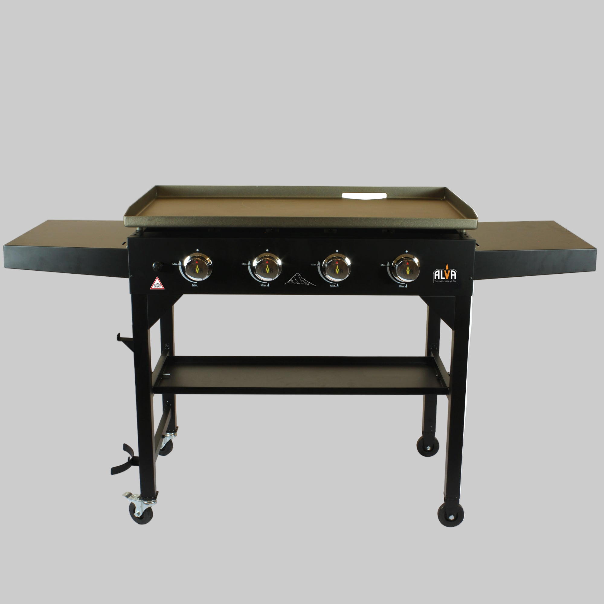Fuji 4-Burner Gas Griddle BBQ Station
