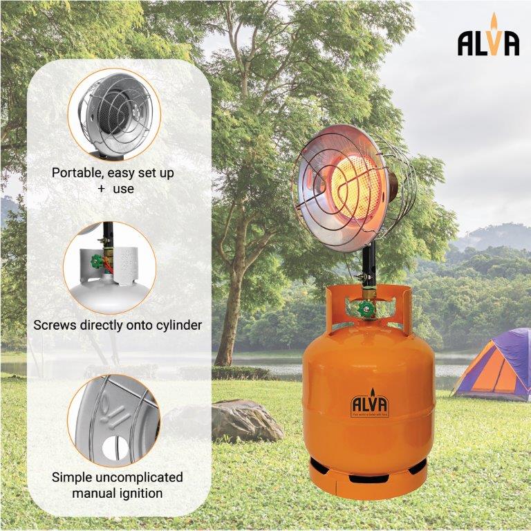 Infrared Tank Top Gas Heater