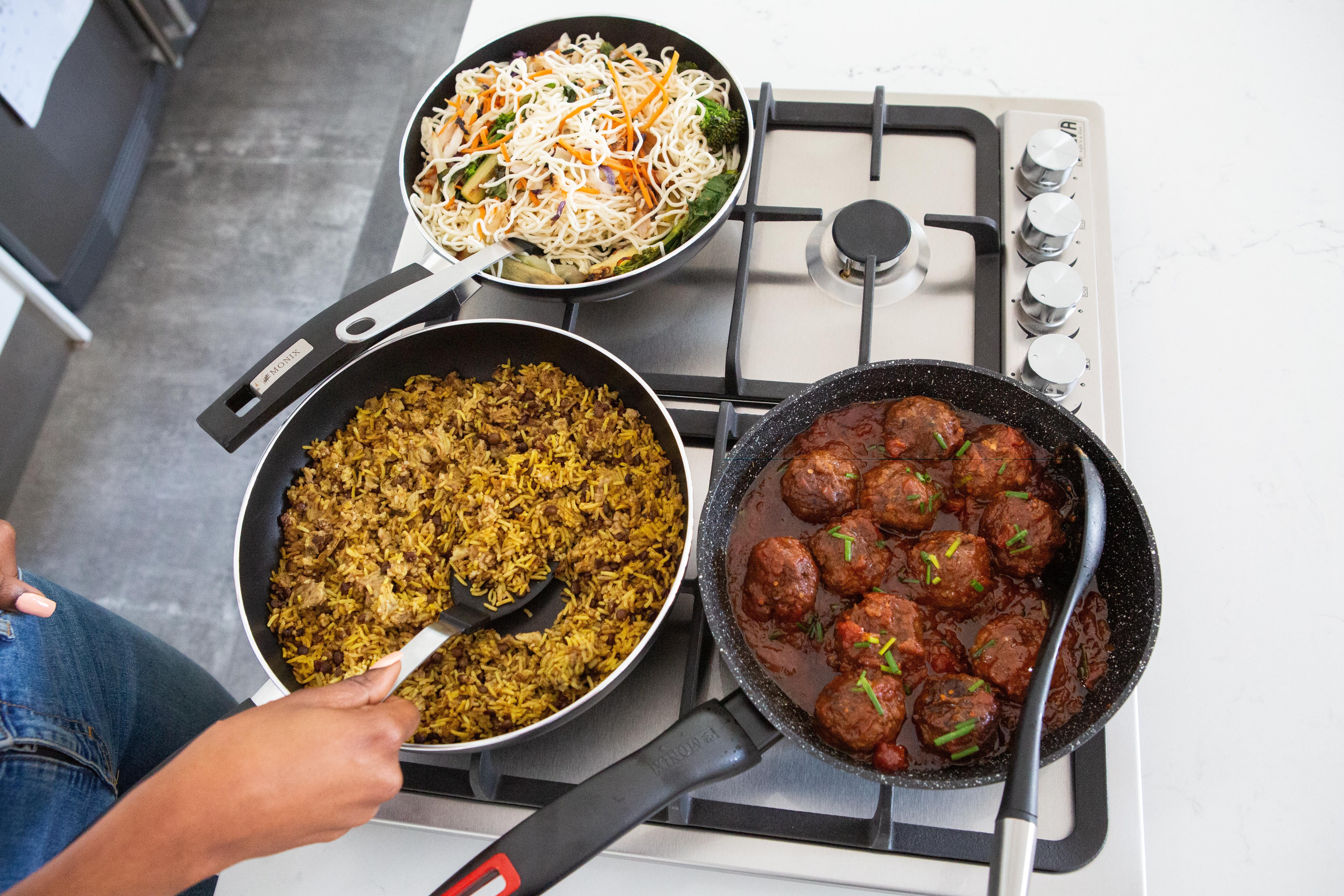 60cm 4-Burner Gas Hob - Stainless Steel