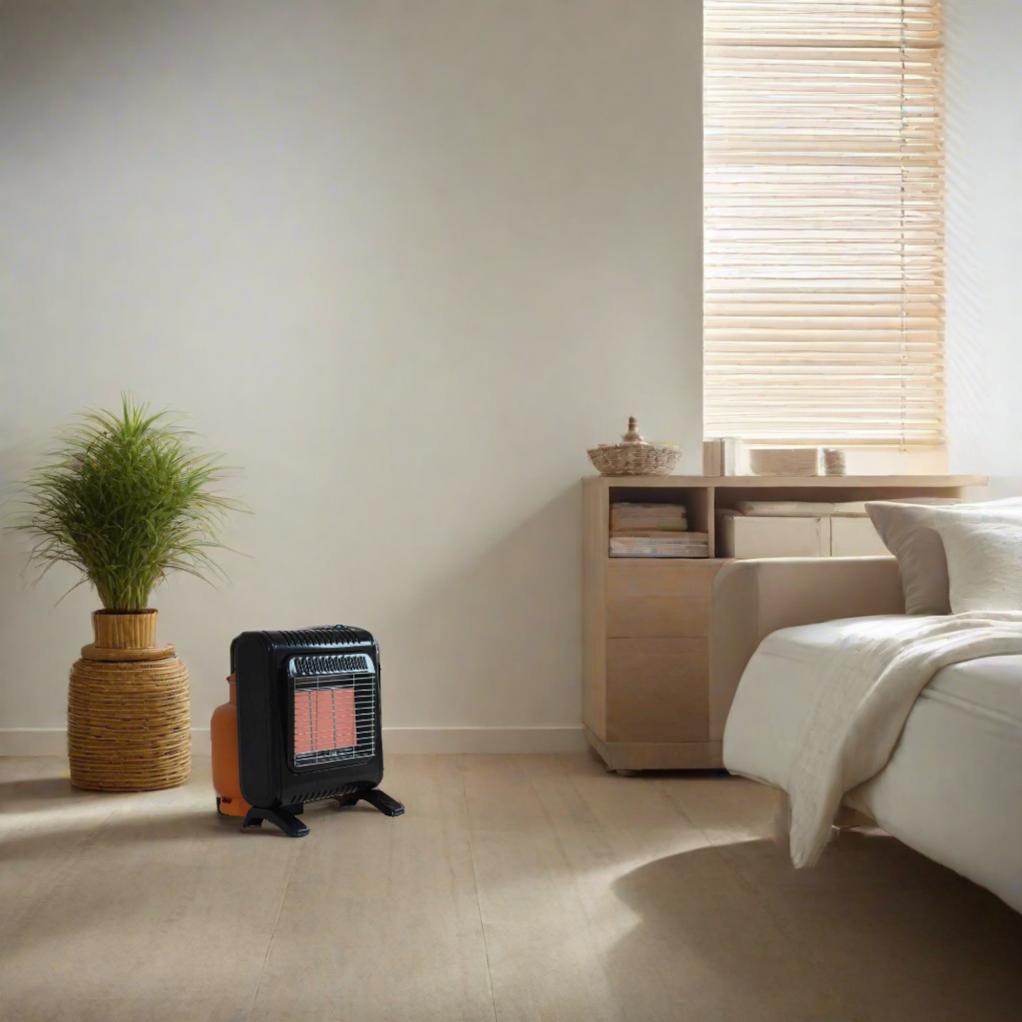3-Panel Infrared Radiant Indoor Gas Mini Heater