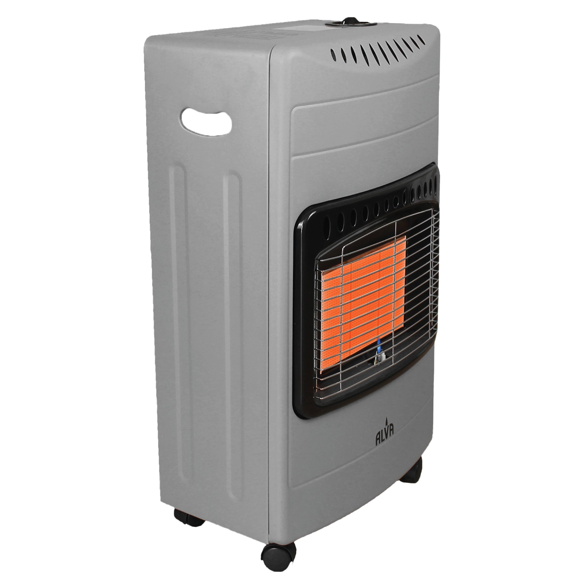 3-Panel Luxurious Infrared Radiant Indoor Gas Heater - Grey