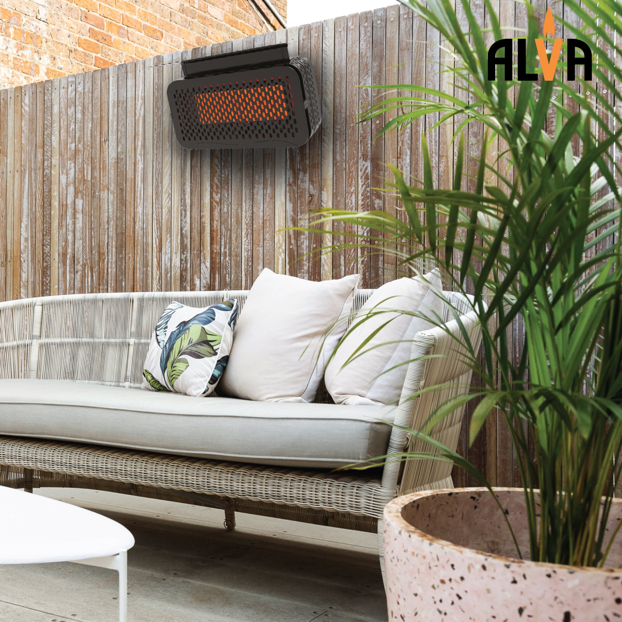 Wall-Mounted Gas Patio Heater