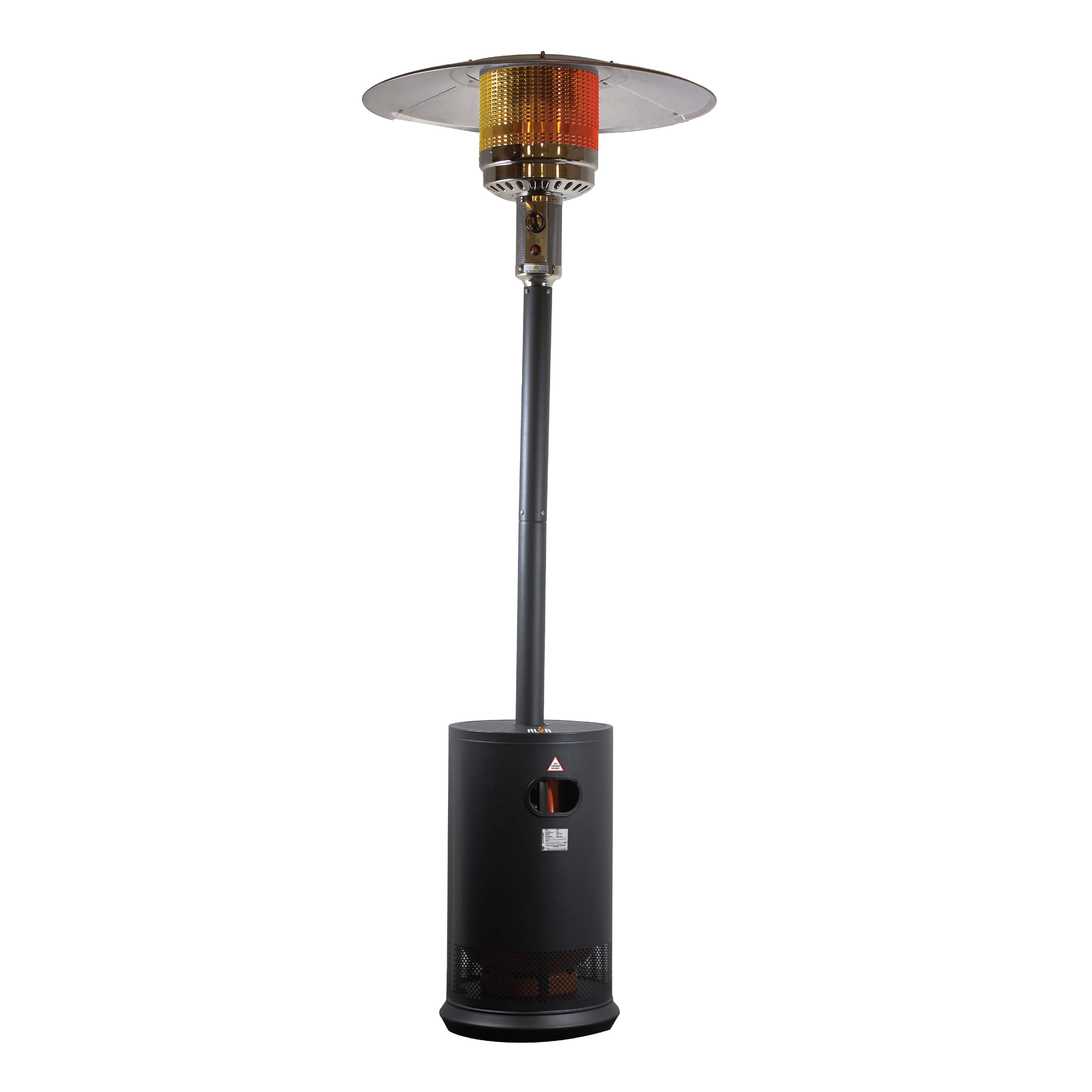 Gas Patio Heater | Flat Top Cabinet Design