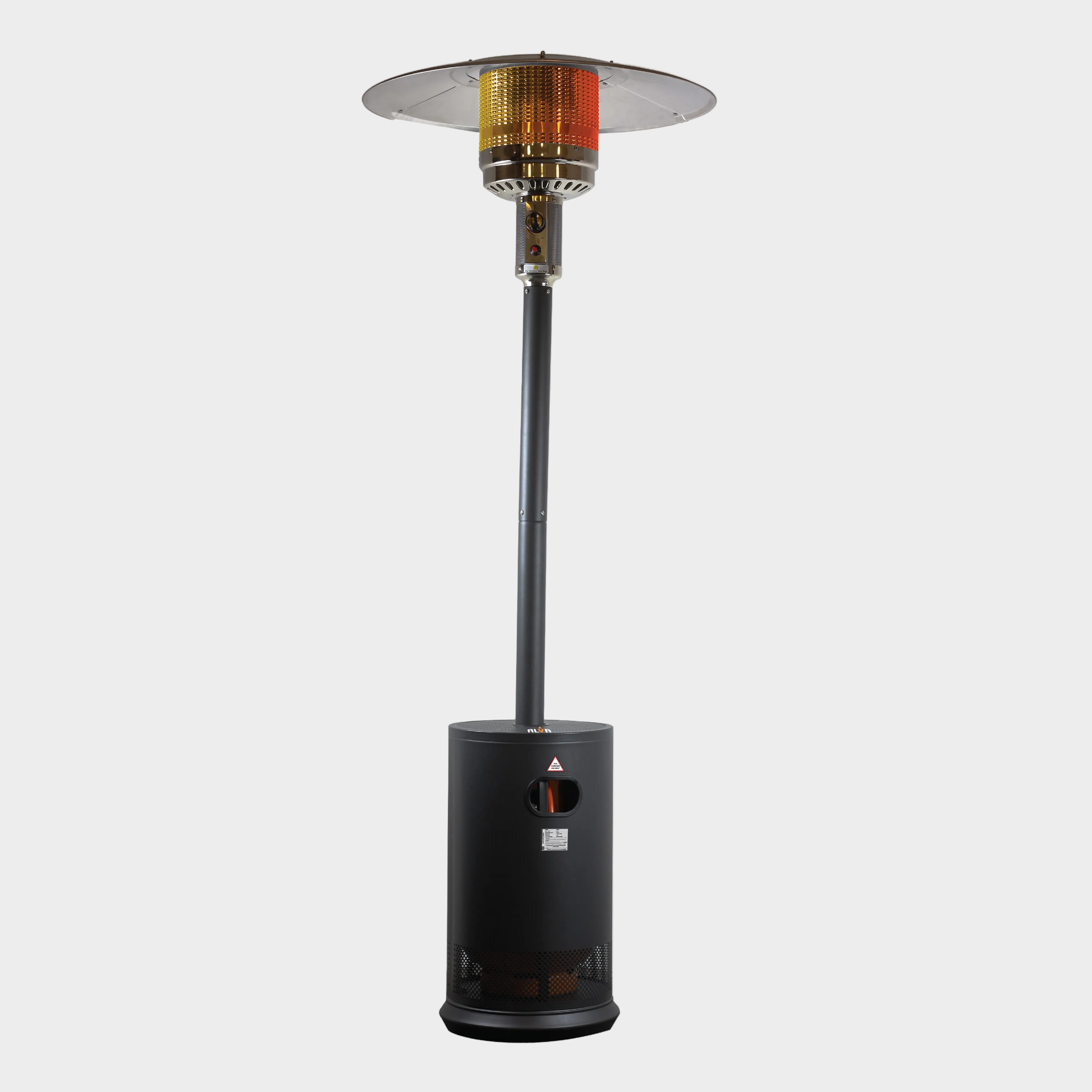 Gas Patio Heater | Flat Top Cabinet Design