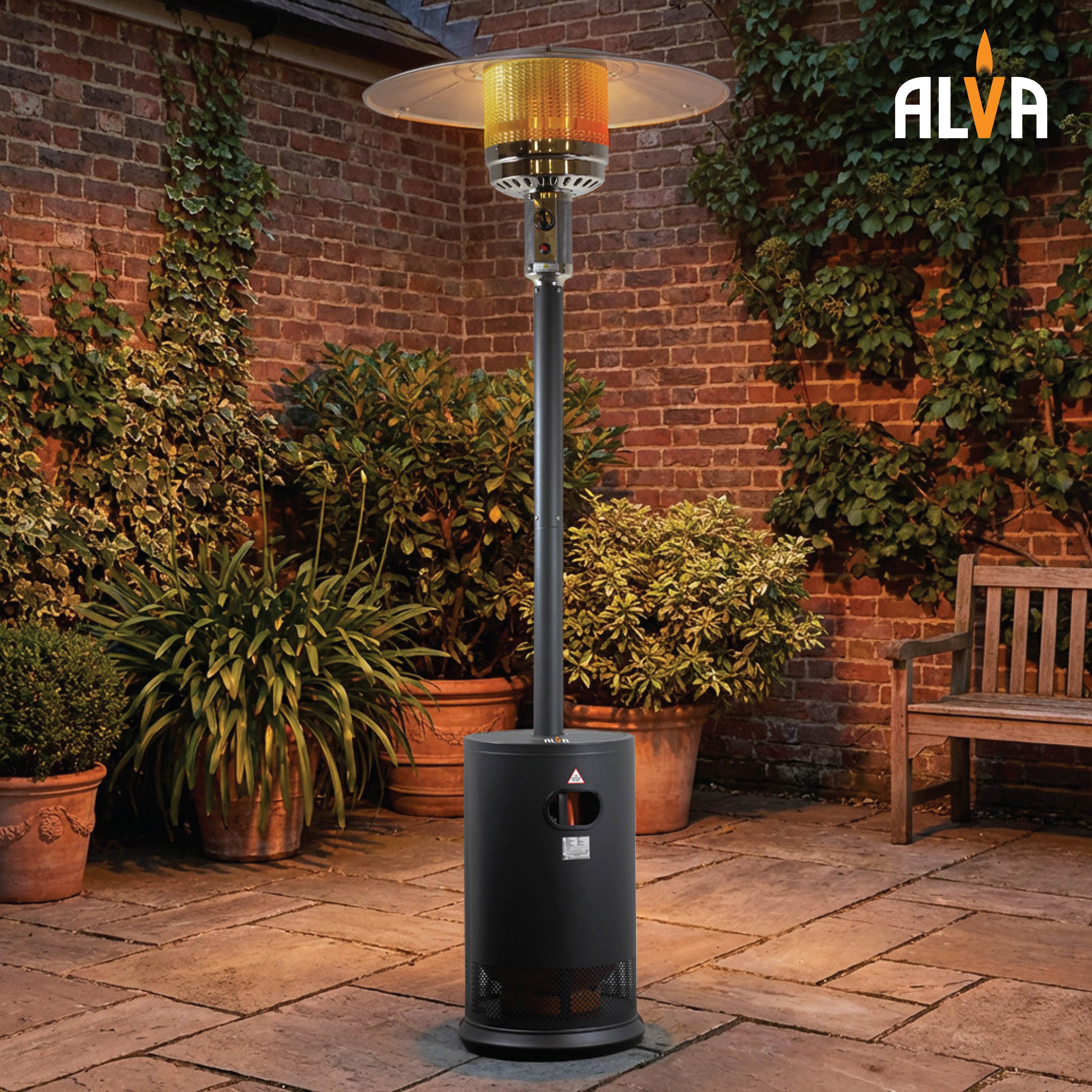 Gas Patio Heater | Flat Top Cabinet Design